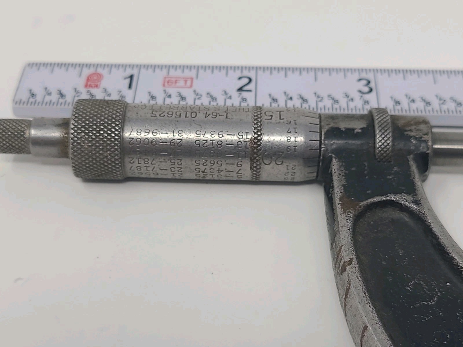 Starrett No. 436 2" - 3" Micrometer .001"