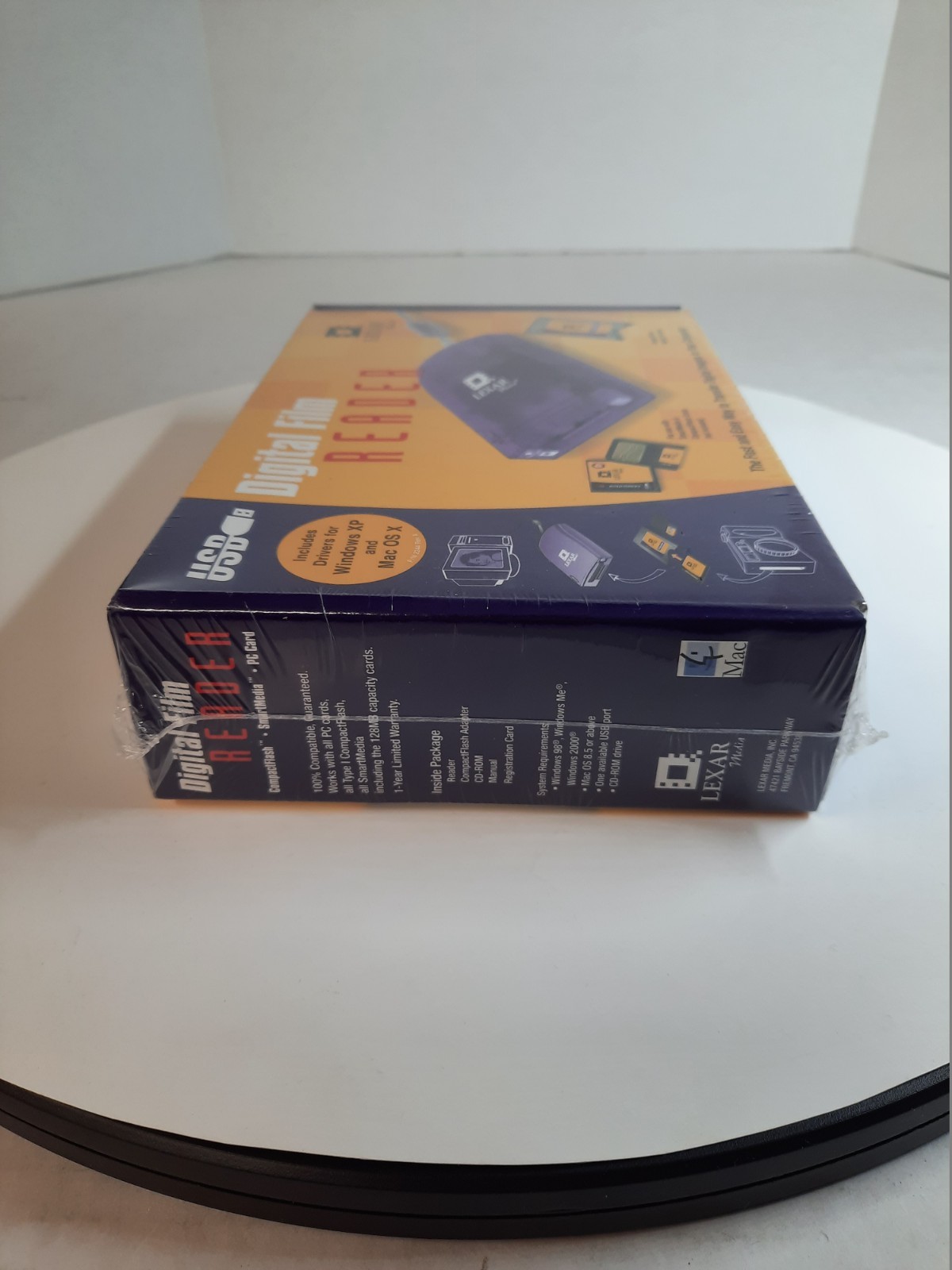 Lexar RW007-001 Compact Flash SmartMedia PC Card USB Reader Sealed