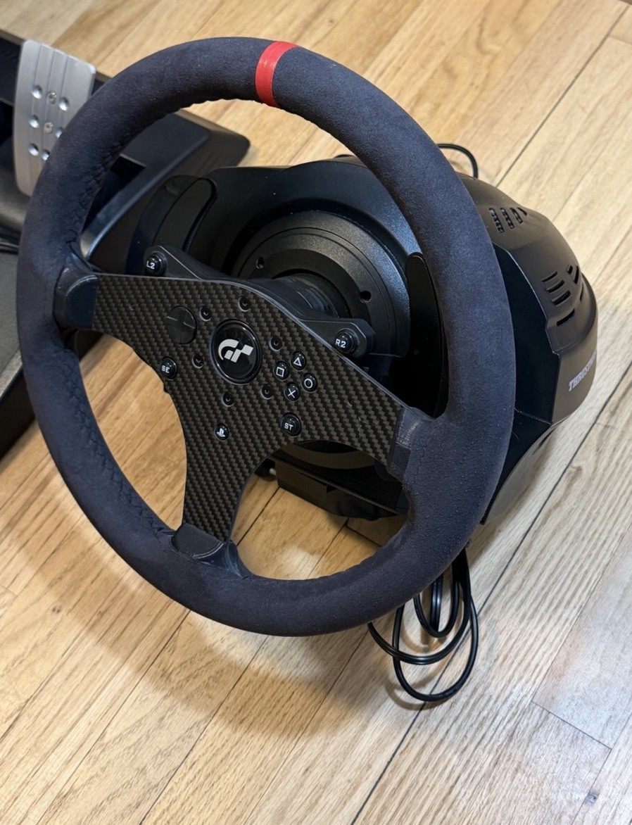 Thrustmaster RSGT PS4/PS5/PC Wheel, Pedals, Shifter & Cables Wired Bundle