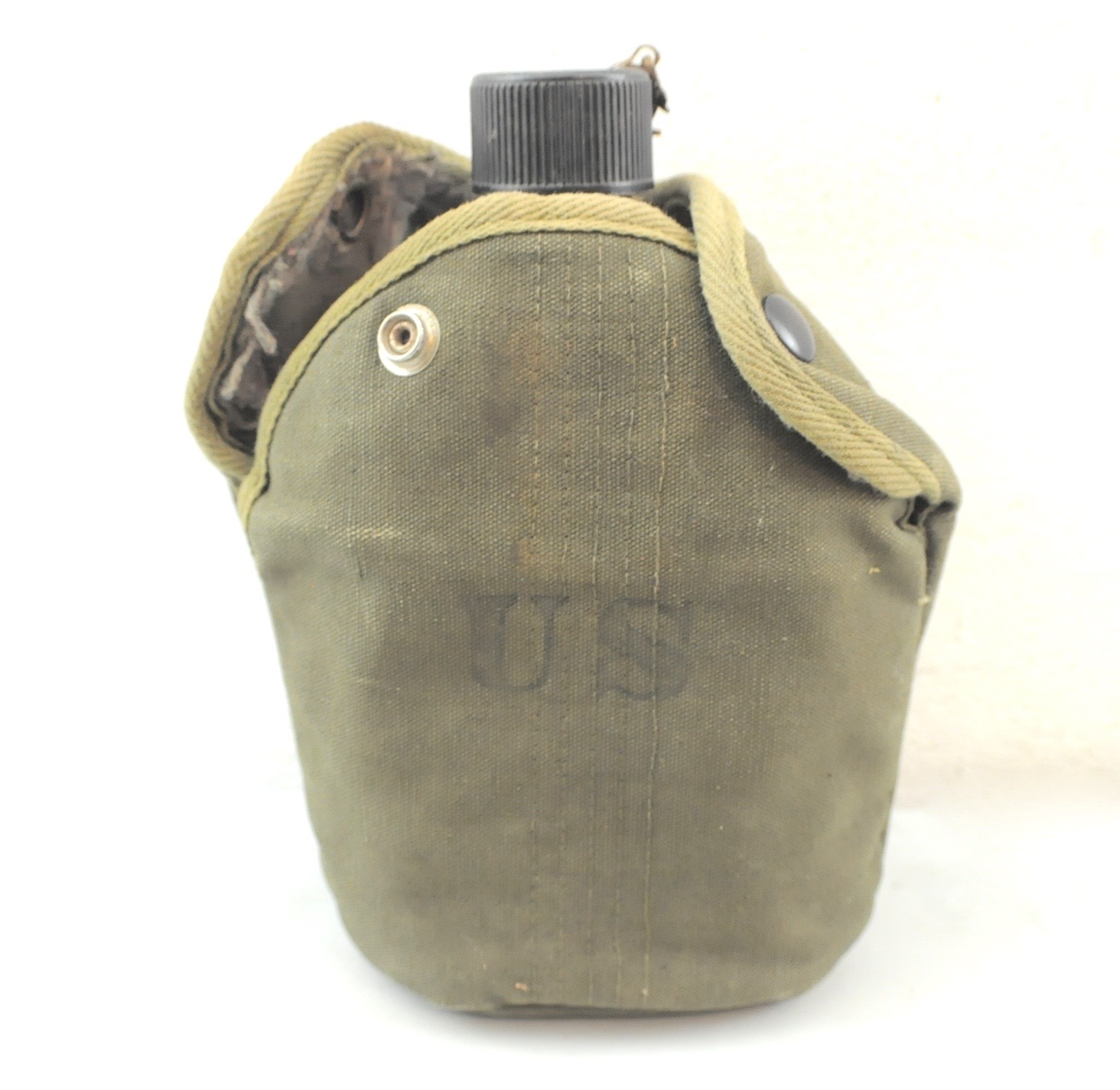 Vintage US Military Canteen w/ Insulated Pouch