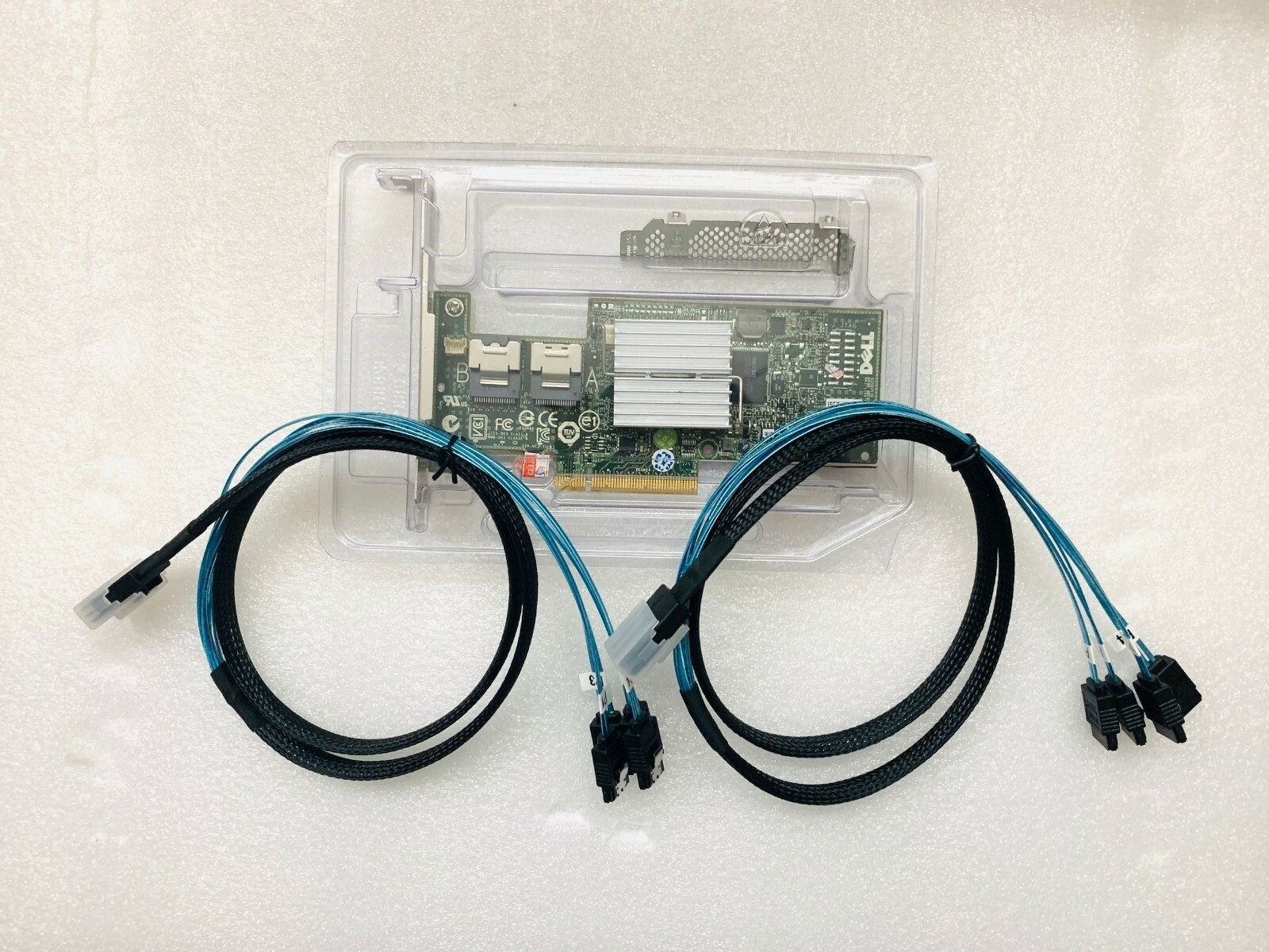 Dell H200 6Gbps HBA LSI 9211 P20 IT Mode ZFS FreeNAS unRAID + 2* SATA Cable US