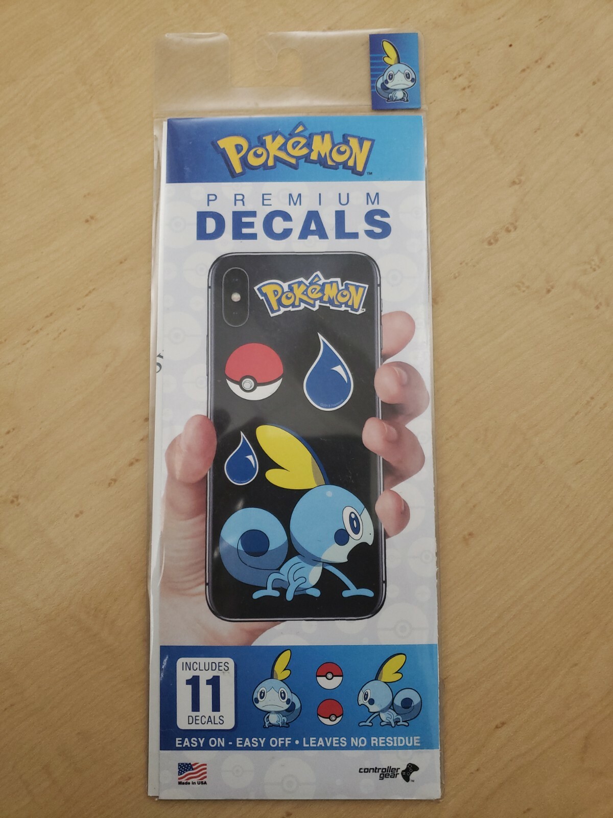 New. POKÉMON Premium Tech Decals Set – Sobble Set 1