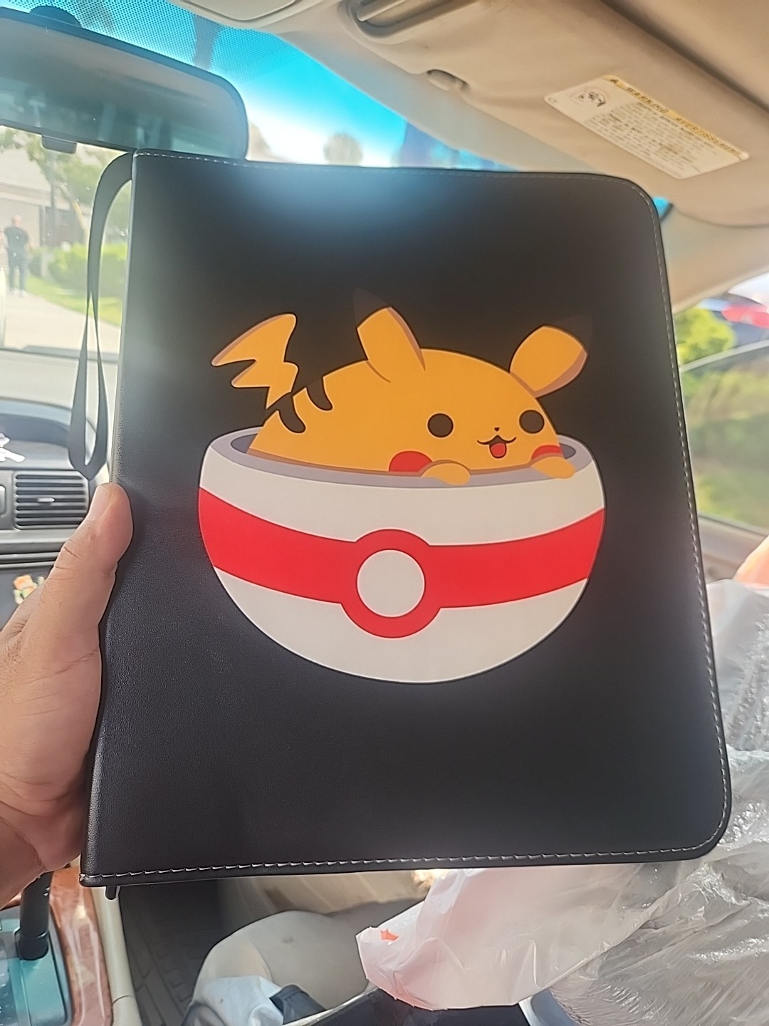 NEW POKEMON PIKACHU PRO BINDER CARD HOLDER 2025 - Holds 360 Cards!