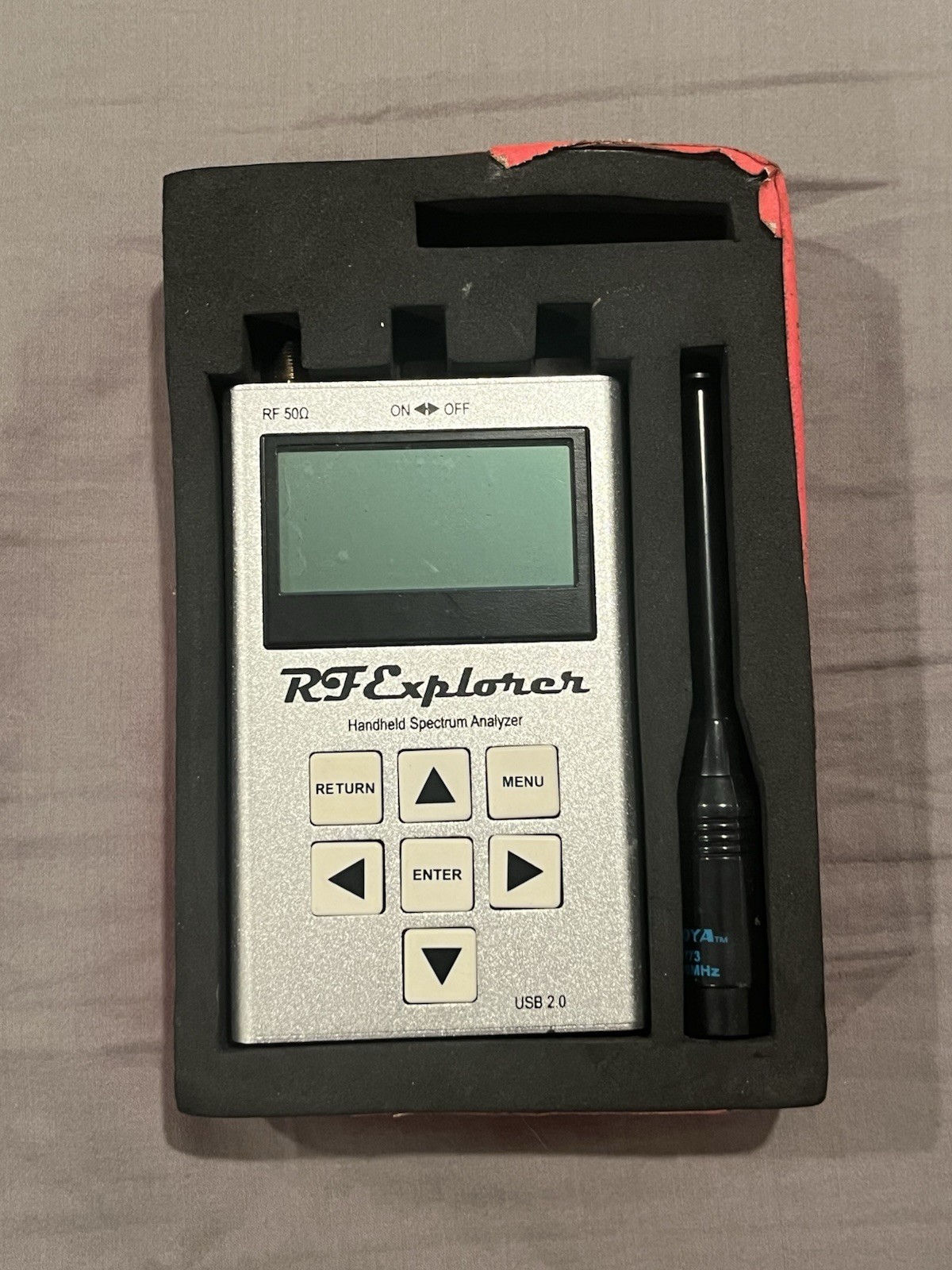 RF Explorer RF 500 Handheld Spectrum Analyzer 144 MHz MPN RF 500 Portable Device