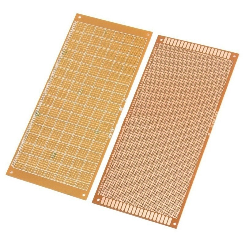 5pcs single side PCB universal board 10x22cm 10*22cm 2.54mm pitch soldering *