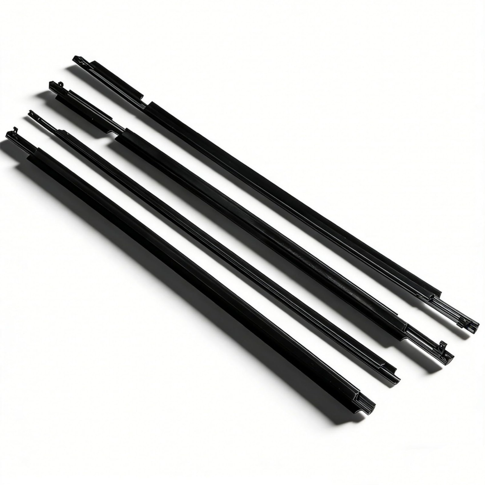 RAV4 Window Moulding Weatherstrip Seal Replacement 2006 2007 2008 Black 4Pcs