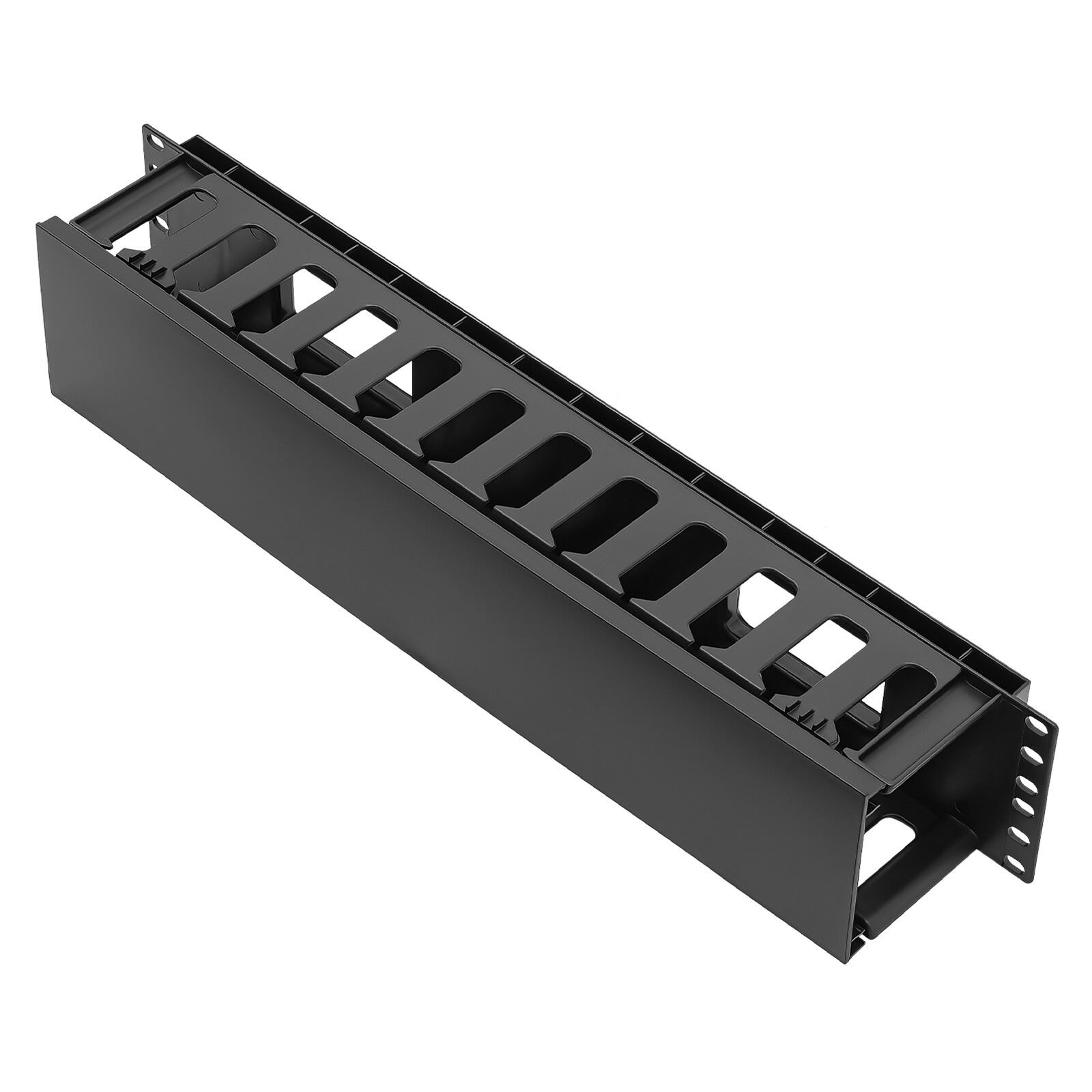 4pcs Horizontal Rack Mount Cable Management Cable Organizer Cable Raceways