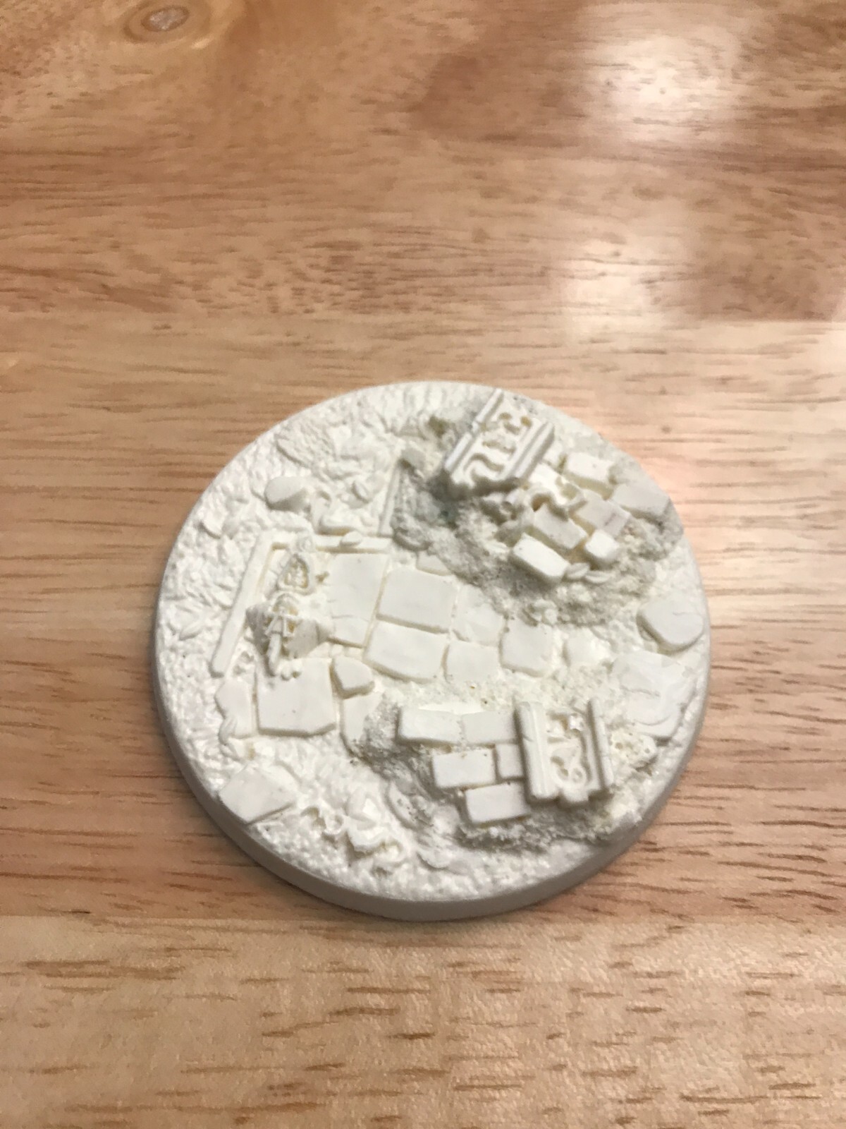 Warhammer Fantasy Age of Sigmar City Ruin Round (1) 60mm round resin base