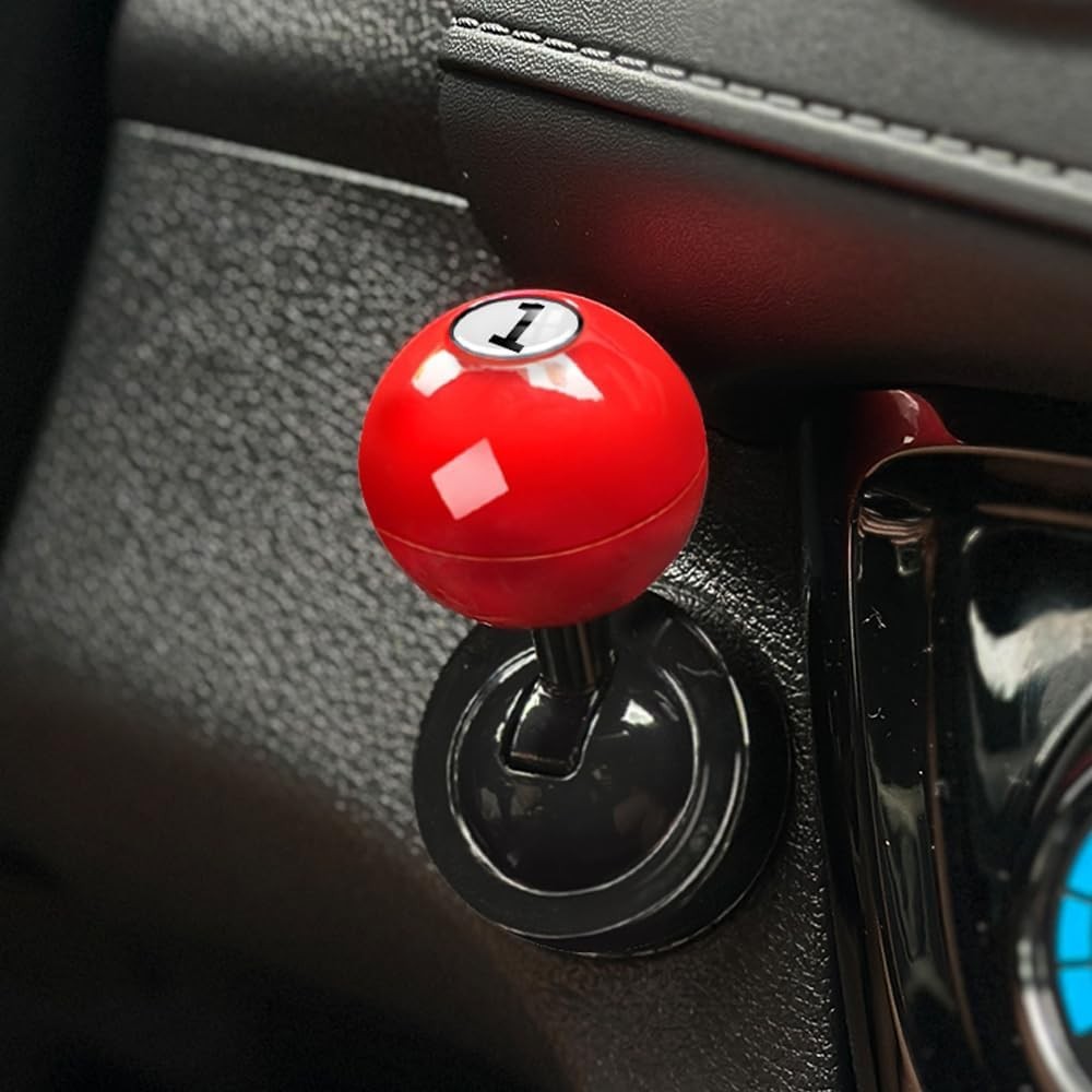 Push Start Button Cover, Joystick Car Starter Protector, Metal One-Touch Push