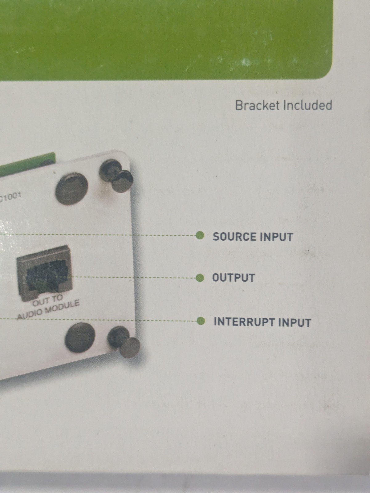 NEW On-Q Legrand lyriQ Audio Interrupt Module IC1001 Open Box Complete