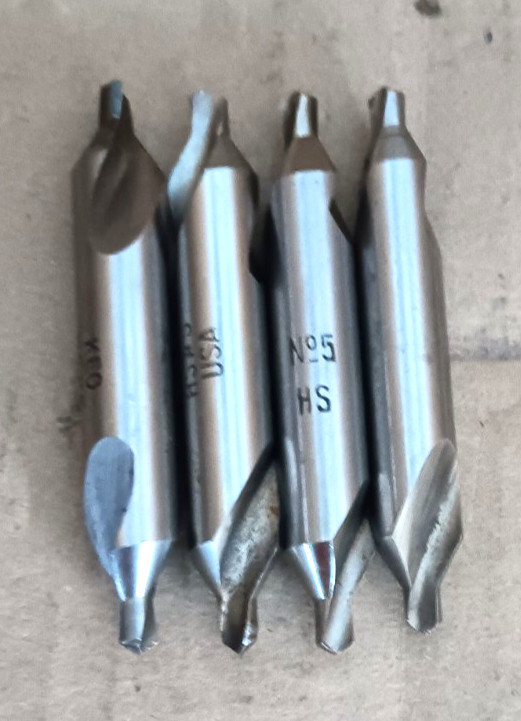 Keo HS#5 Combined Drill And Countersink Lot of 4