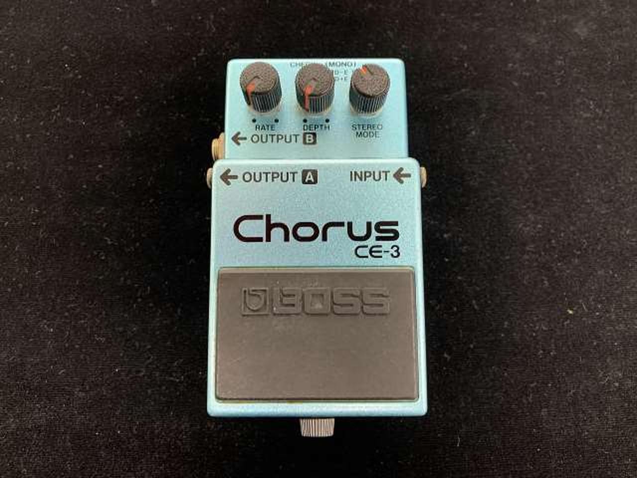 BOSS CE-3 Stereo Chorus Pedal Made in Japan ACA Compatible Used
