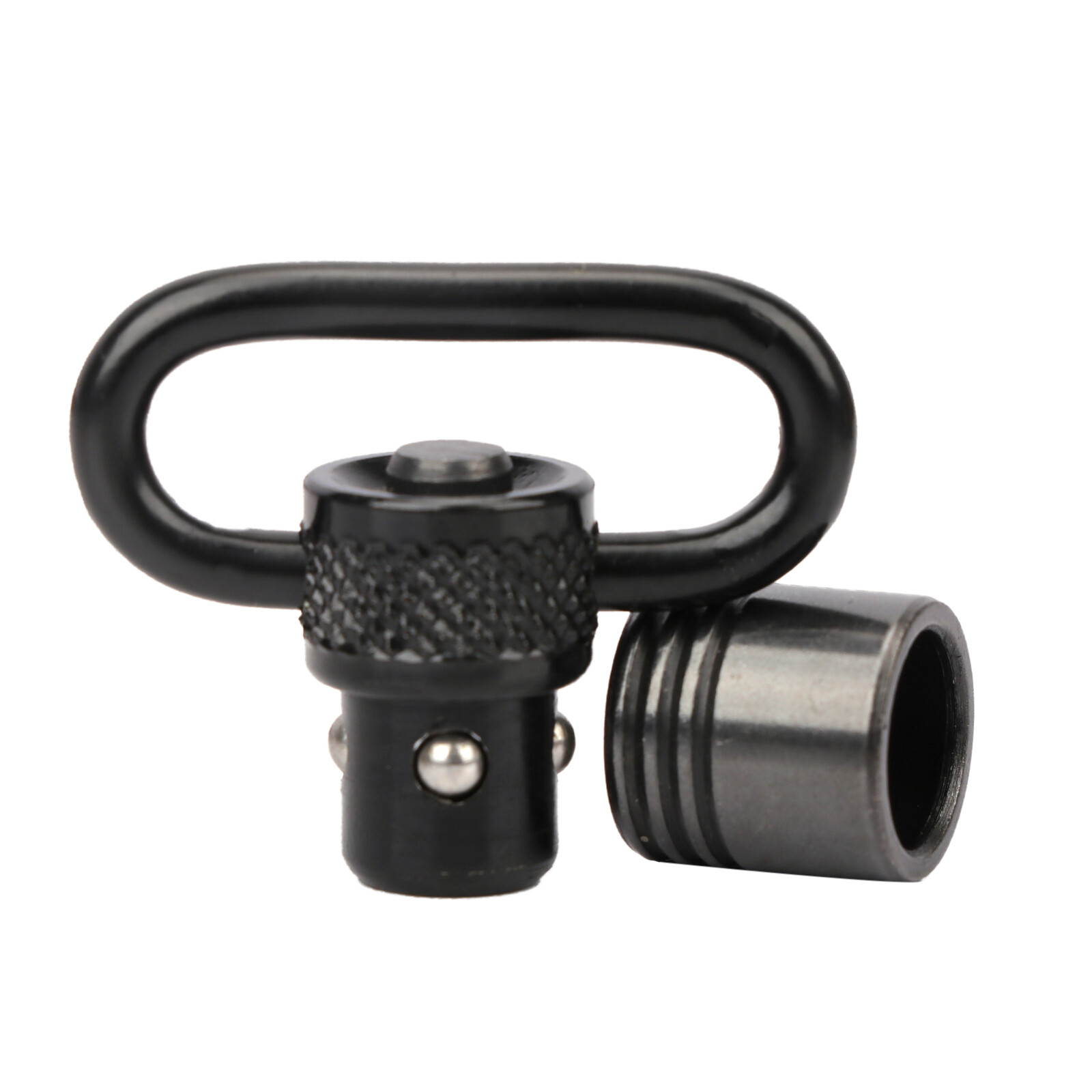 1 Pair Push Button Quick Detach/Release Rifle Sling Swivels Mount Base-Xmas Gift