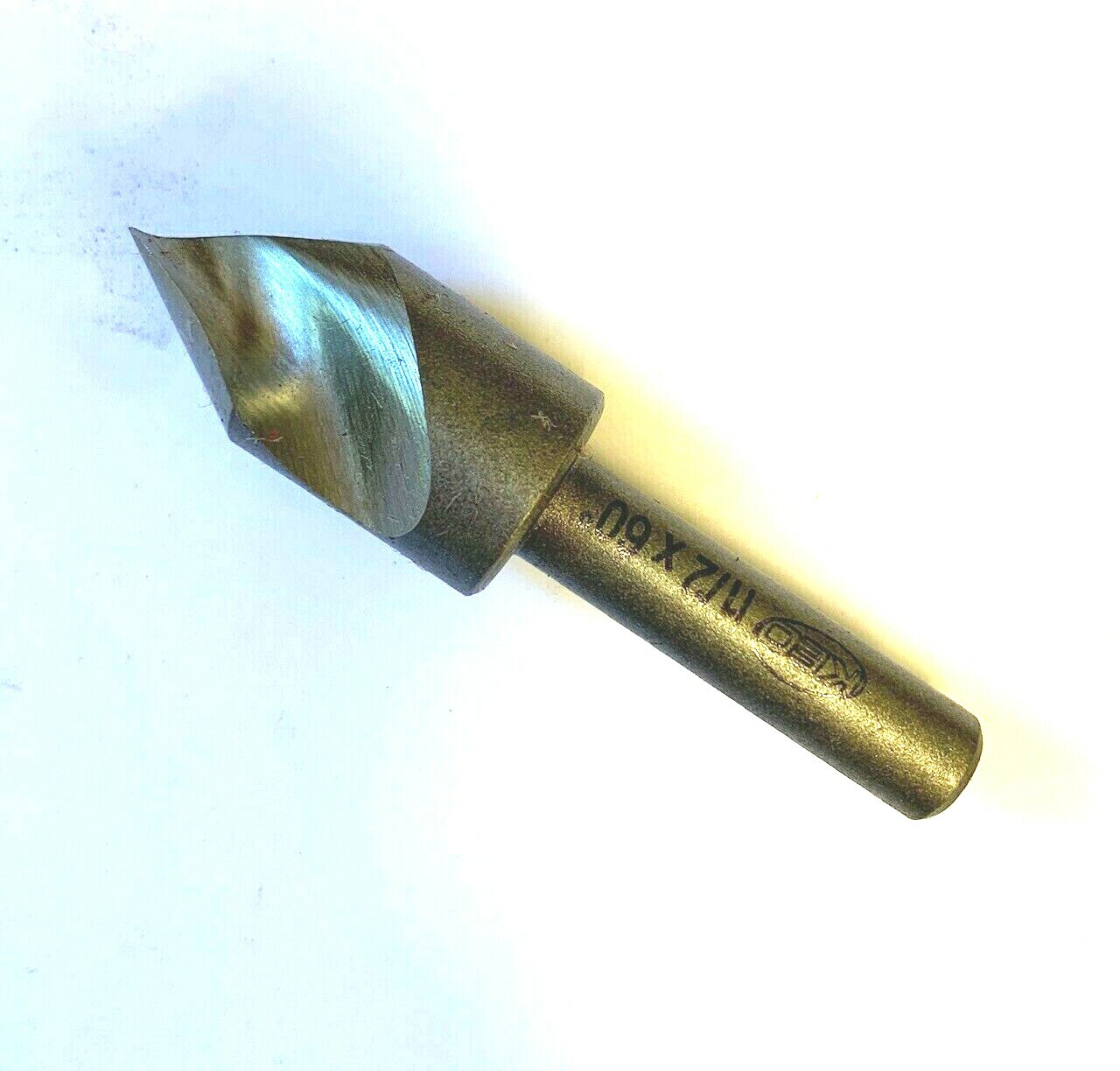 1/2" 60 DEGREE SINGLE FLUTE COUNTERSINK HIGH SPEED STEEL KEO 53126 - USA