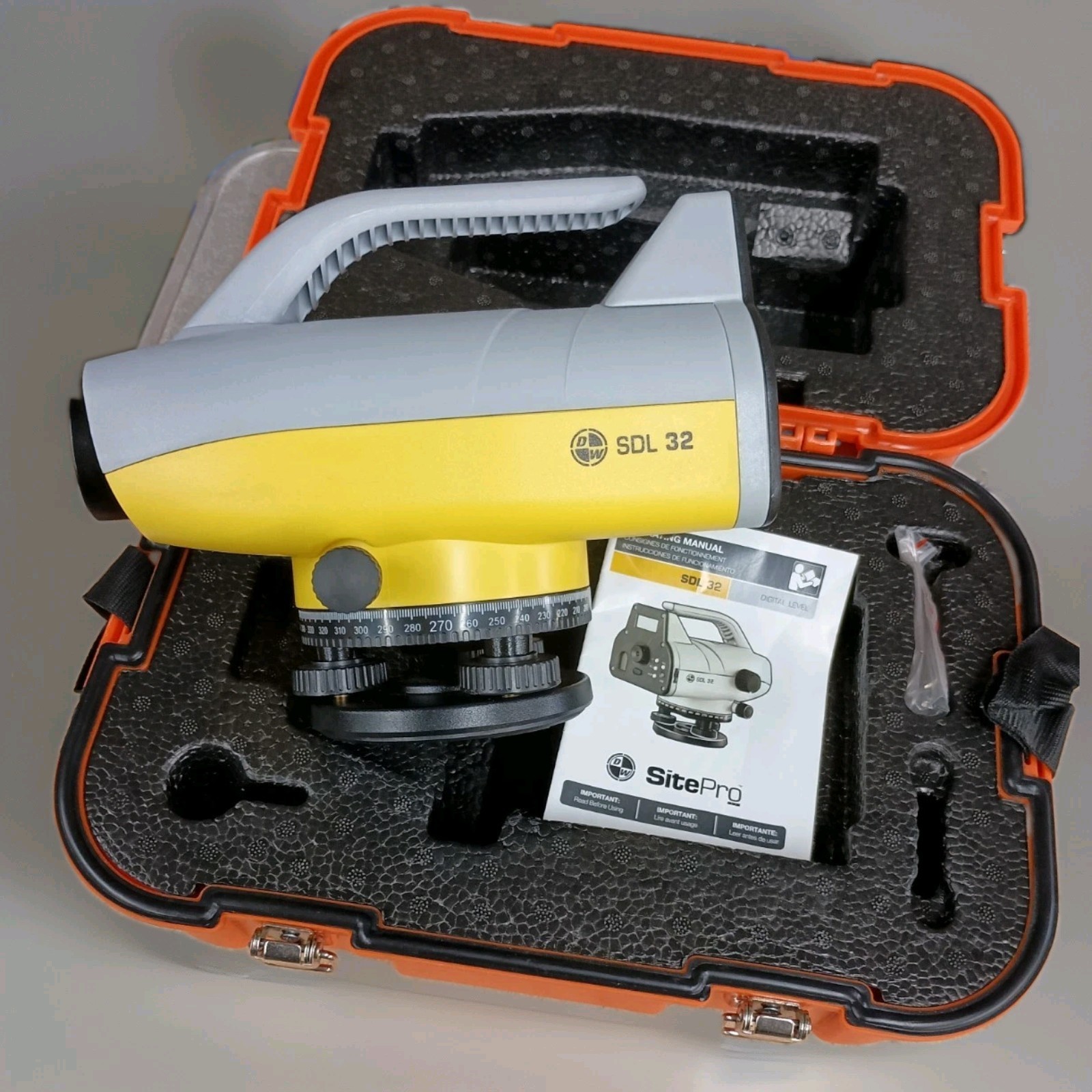 David Whites SitePro SDL 32 Survey Digital Level 32X