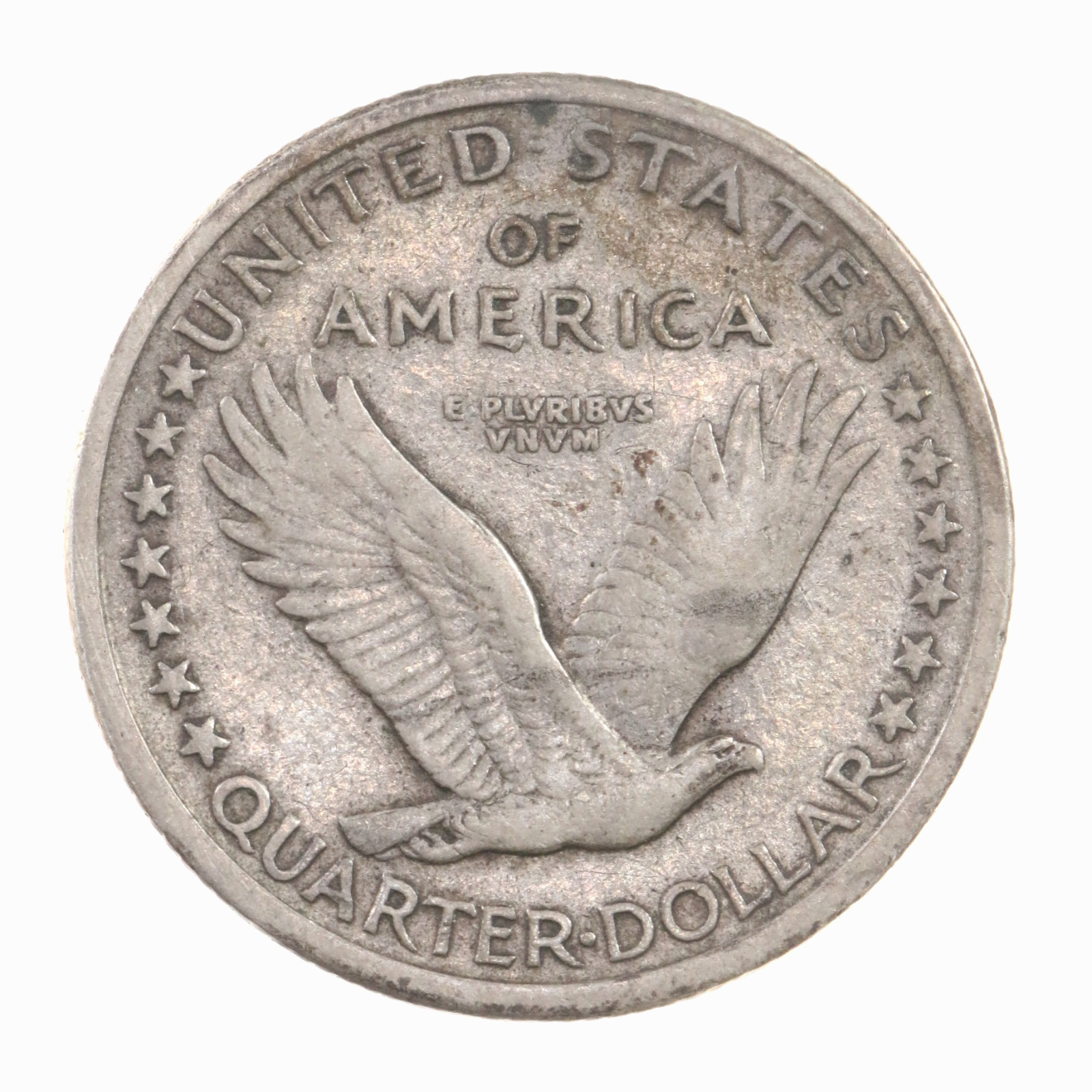 1917-D Type 1 Silver Standing Liberty Ungraded Coin T1