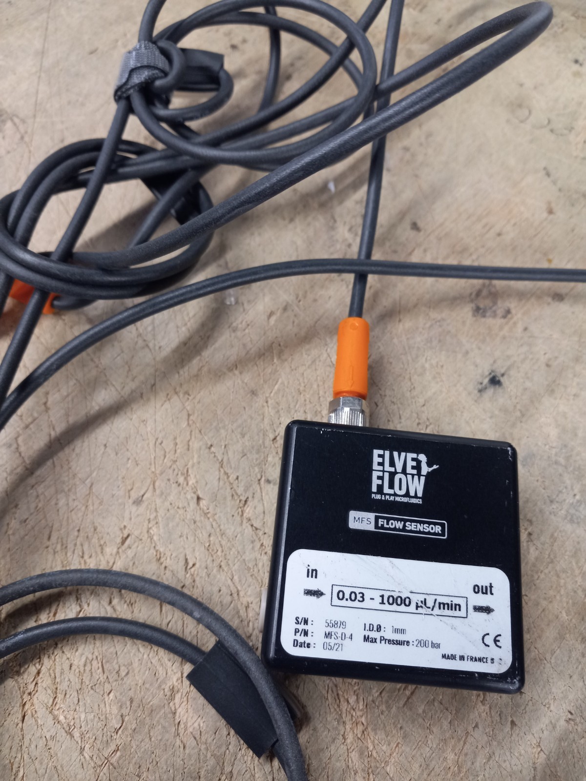 WPI Sensor Reader MSR Pressure Flow & FLOW SENSOR 55879 + CABLES