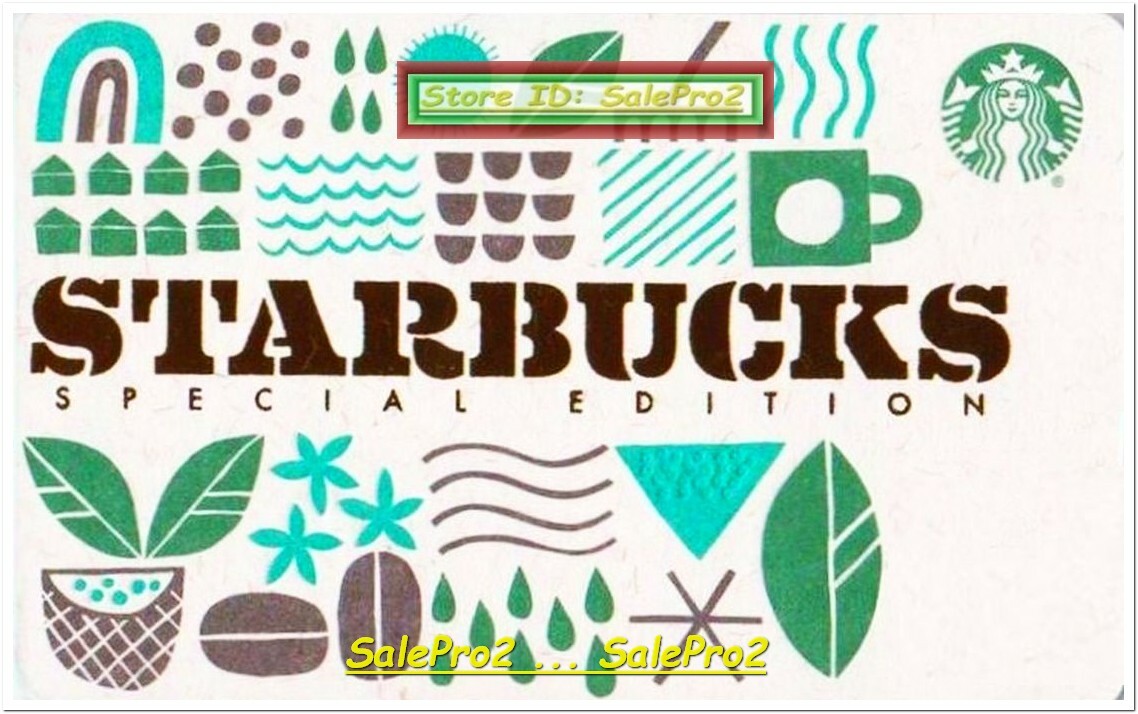 STARBUCKS COFFEE 2018 USA SPRING SEASON #6164 RECYCLABLE COLLECTIBLE GIFT CARD