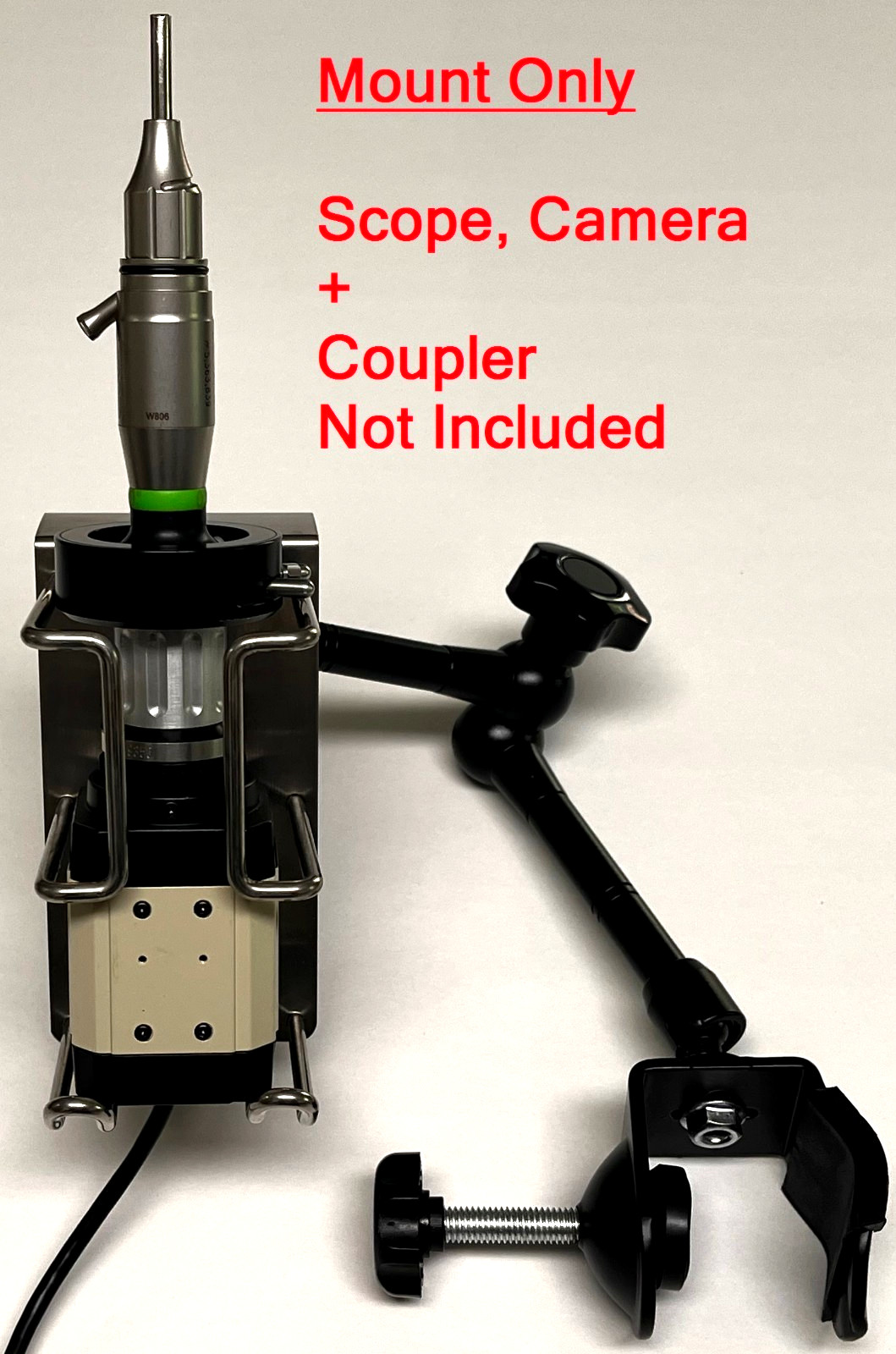 Rigid Endoscope Endoscopy Scope R. Wolf Camera Holder Mount Dock Table Pole Desk