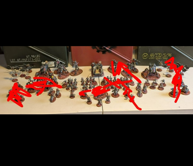 Warhammer 40K Adeptus Mechanicus (Ad Mech) Fully Painted Army Table Top Ready