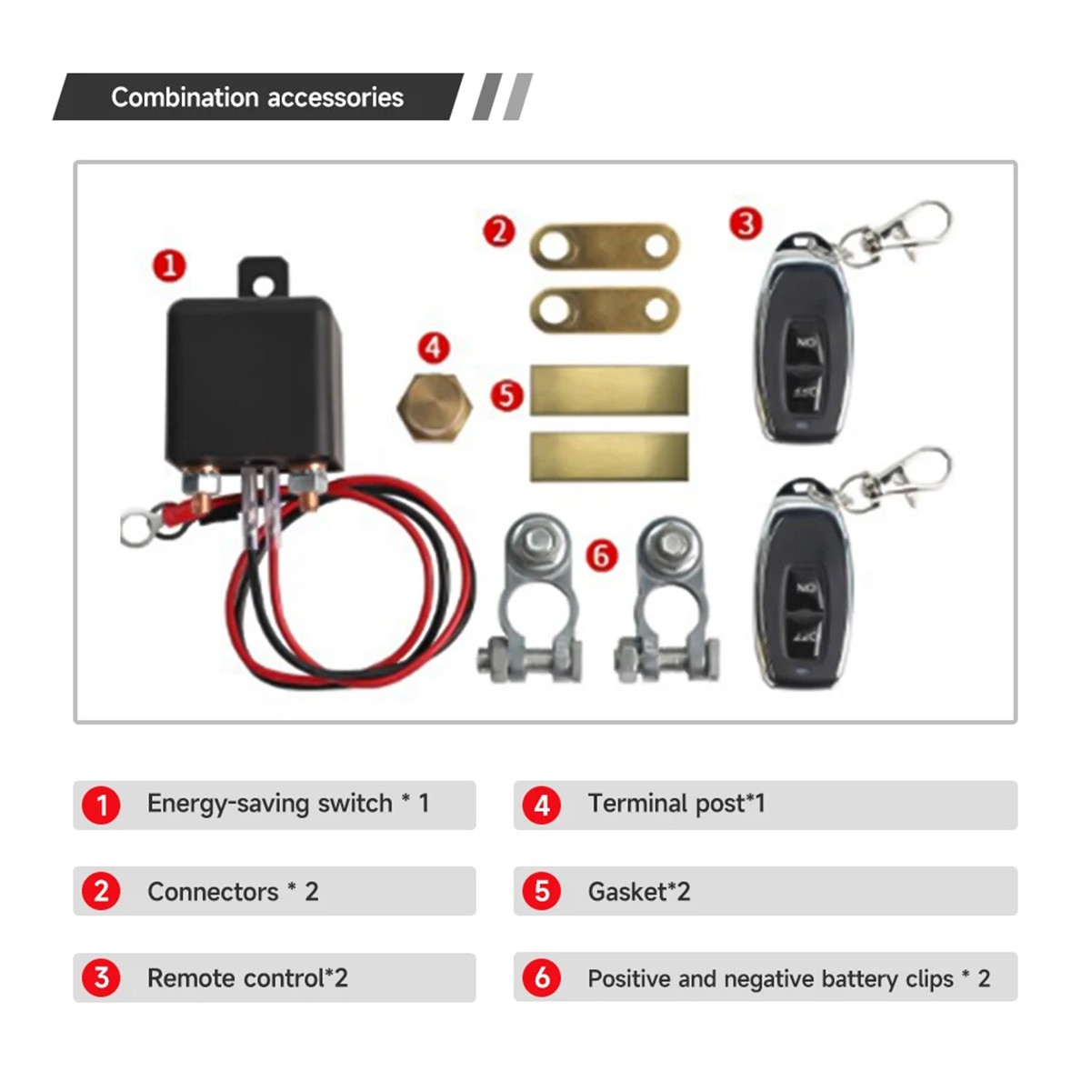 12V 200A Remote Battery Disconnect Kill Switch Anti Theft Auto Isolator D type