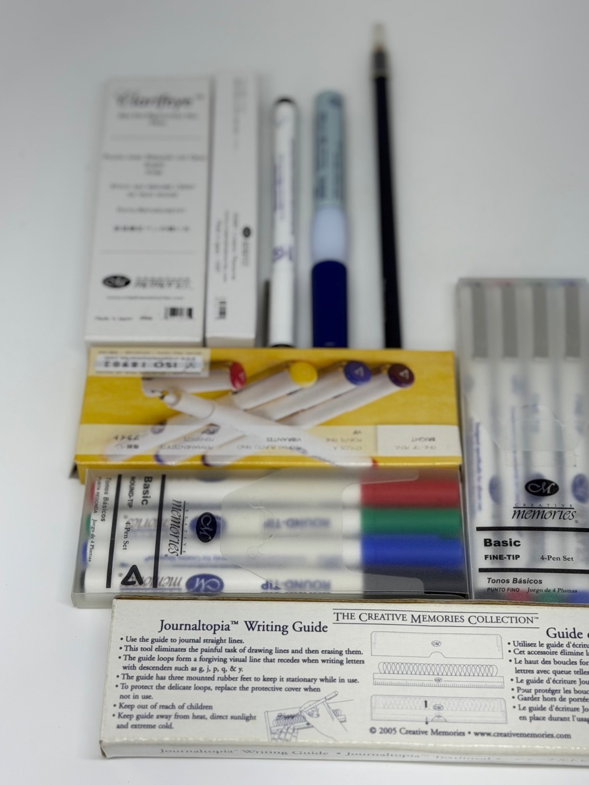 Creative Memories Journaltopia Writing Guide & Markers for Scrapbook Journaling