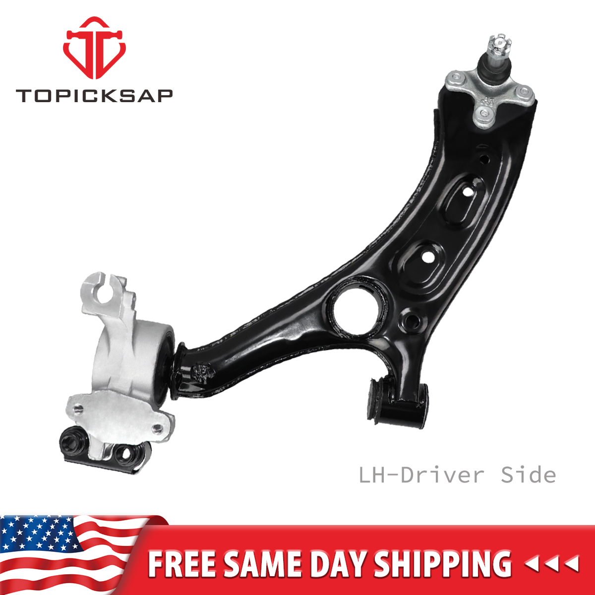 Front Lower LH Control Arms Ball Joint Driver Side Kit For 2017-2022 Honda CR-V