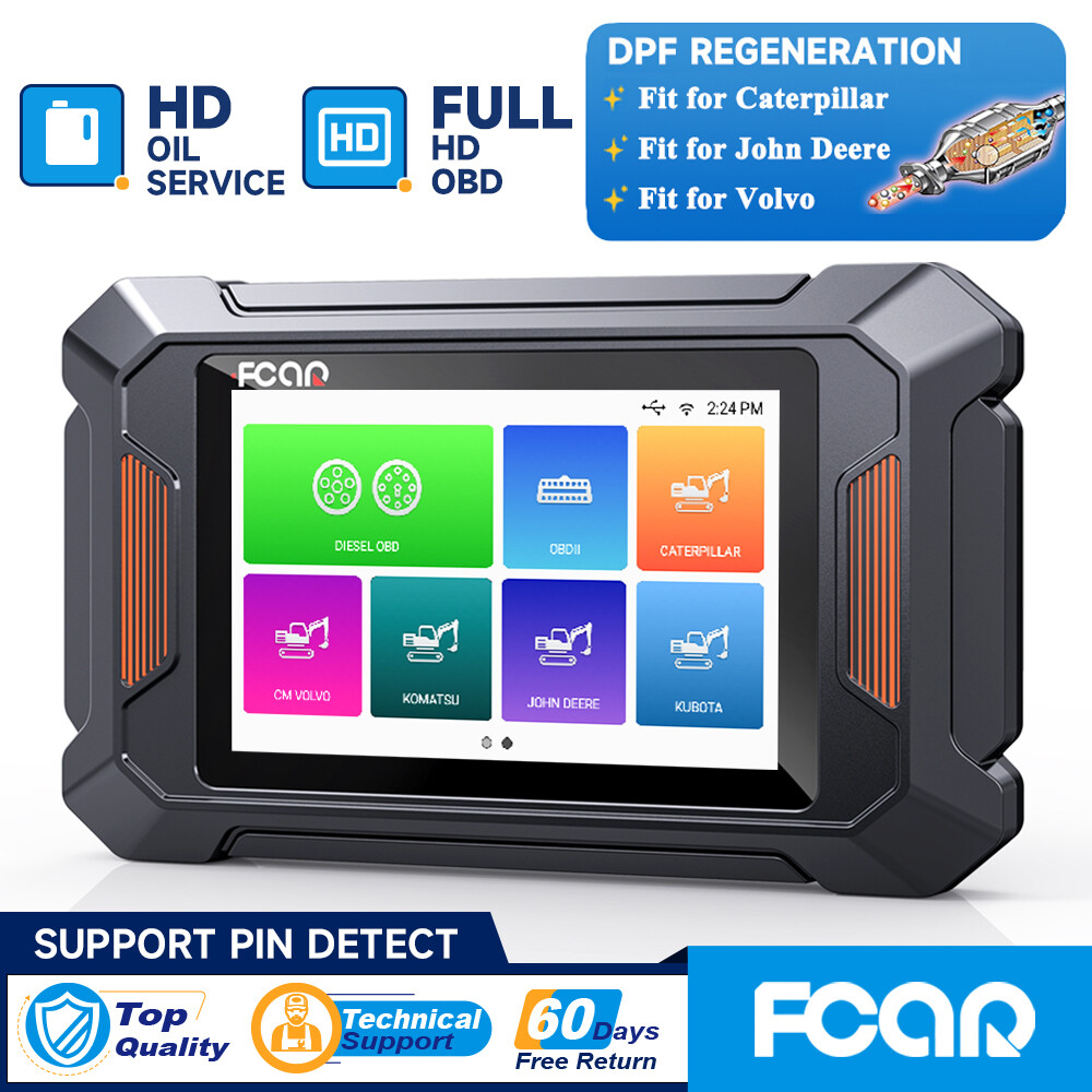 Construction Machinery Heavy Duty Truck Scanner All System Diagnostic Tool DPF