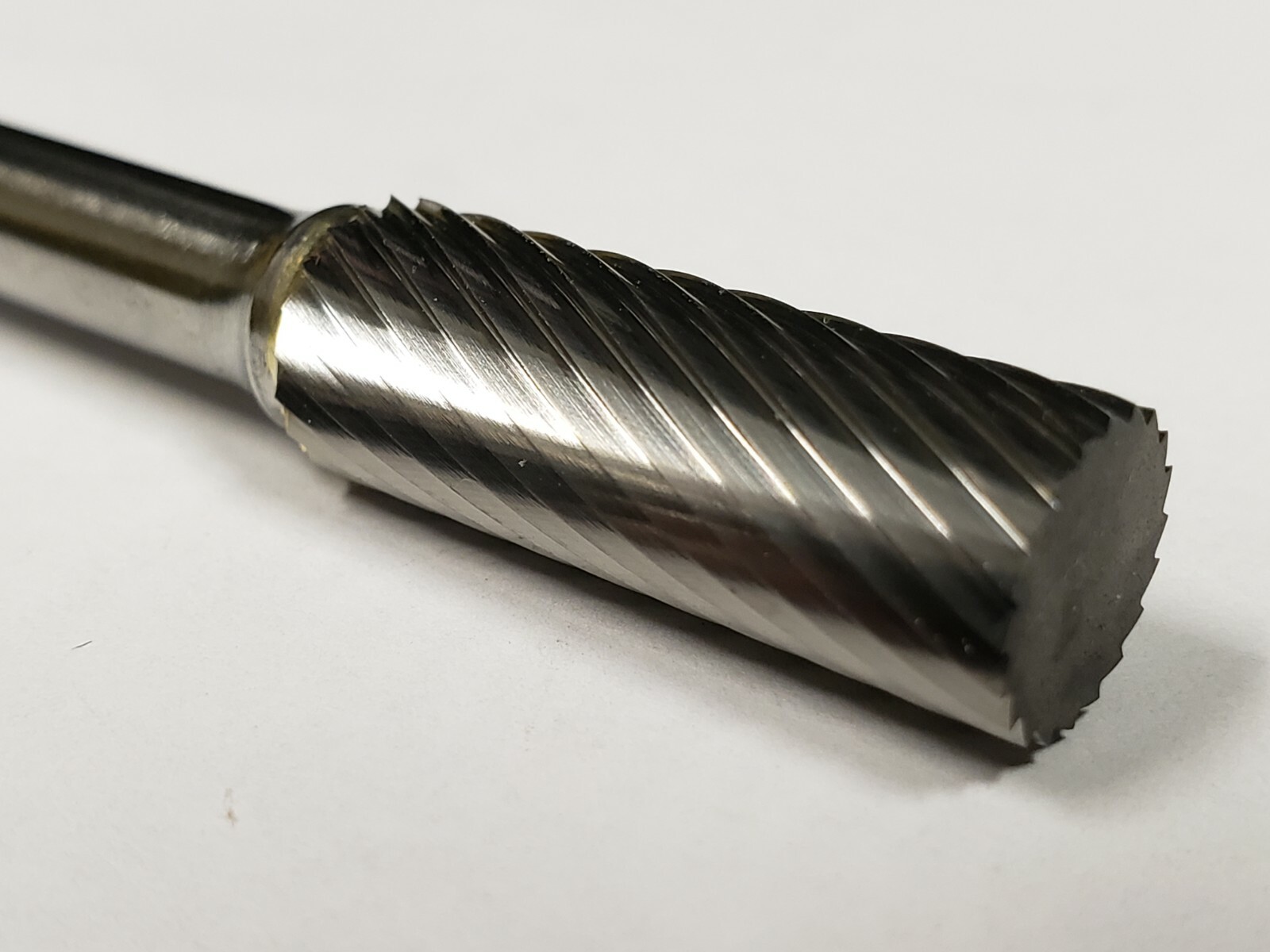 SA3LS Cylindrical Tungsten Carbide Burr Bur Cutting Tool Die Grinder Bit 1/4"