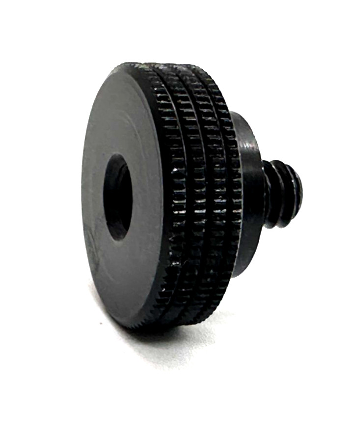 VTG 1/4 Inch Knurled Camera Mount Screw Male / Female - Machined Aluminum 1 pc