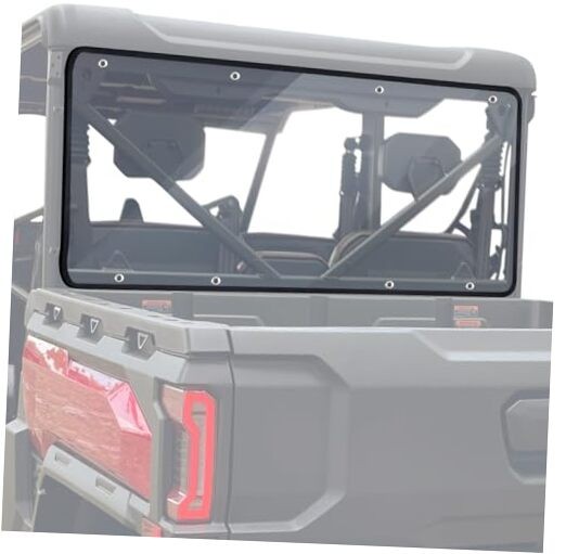 Uforce U10 Pro Rear Windshield Compatible With CFMOTO UFORCE U10 Pro/Pro XL