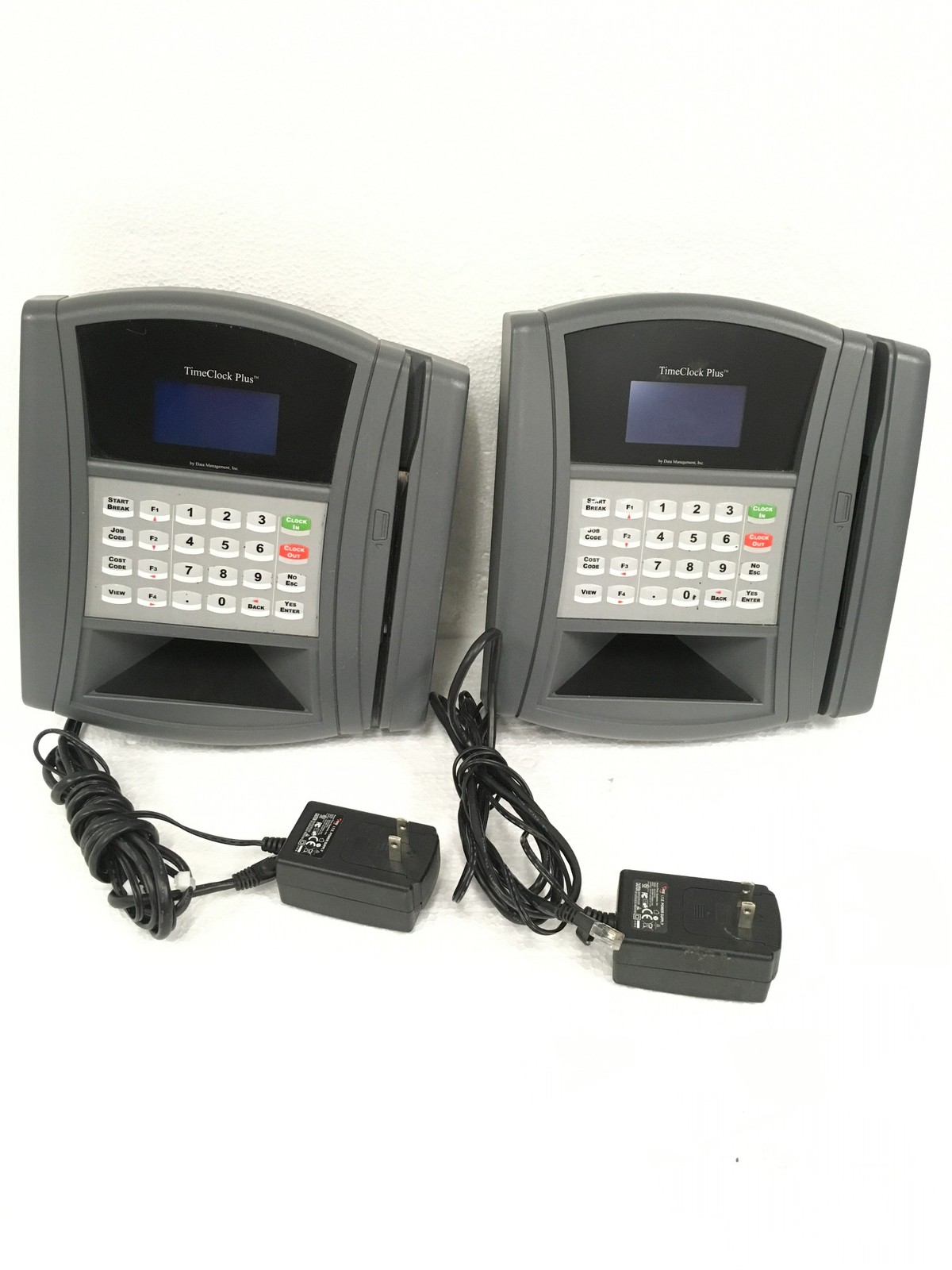 TimeClock Plus HID ProxPoint Plus Time Clock Reader w/ Power Supply, WORKING