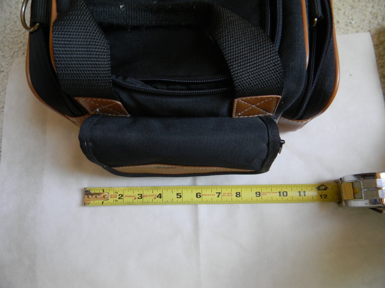 MacGregor Black Camera Padded Bag with Shoulder Strap - Very Good Condition