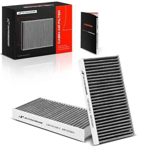 2-PC Cabin Air Filter w/Activated Carbon Compatible with Honda & Acura Model