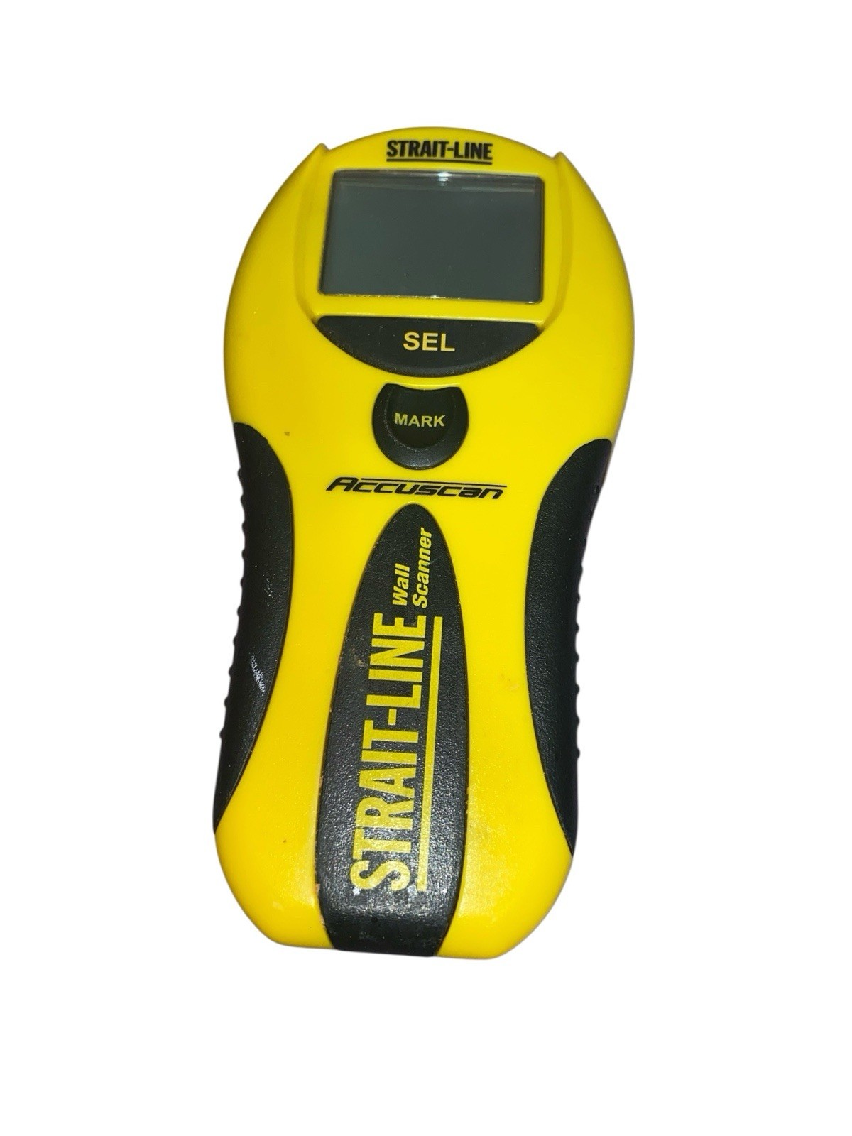 Strait-Line Accuscan 150 Wall Scanner Yellow & Black Main Unit Only.  Tested