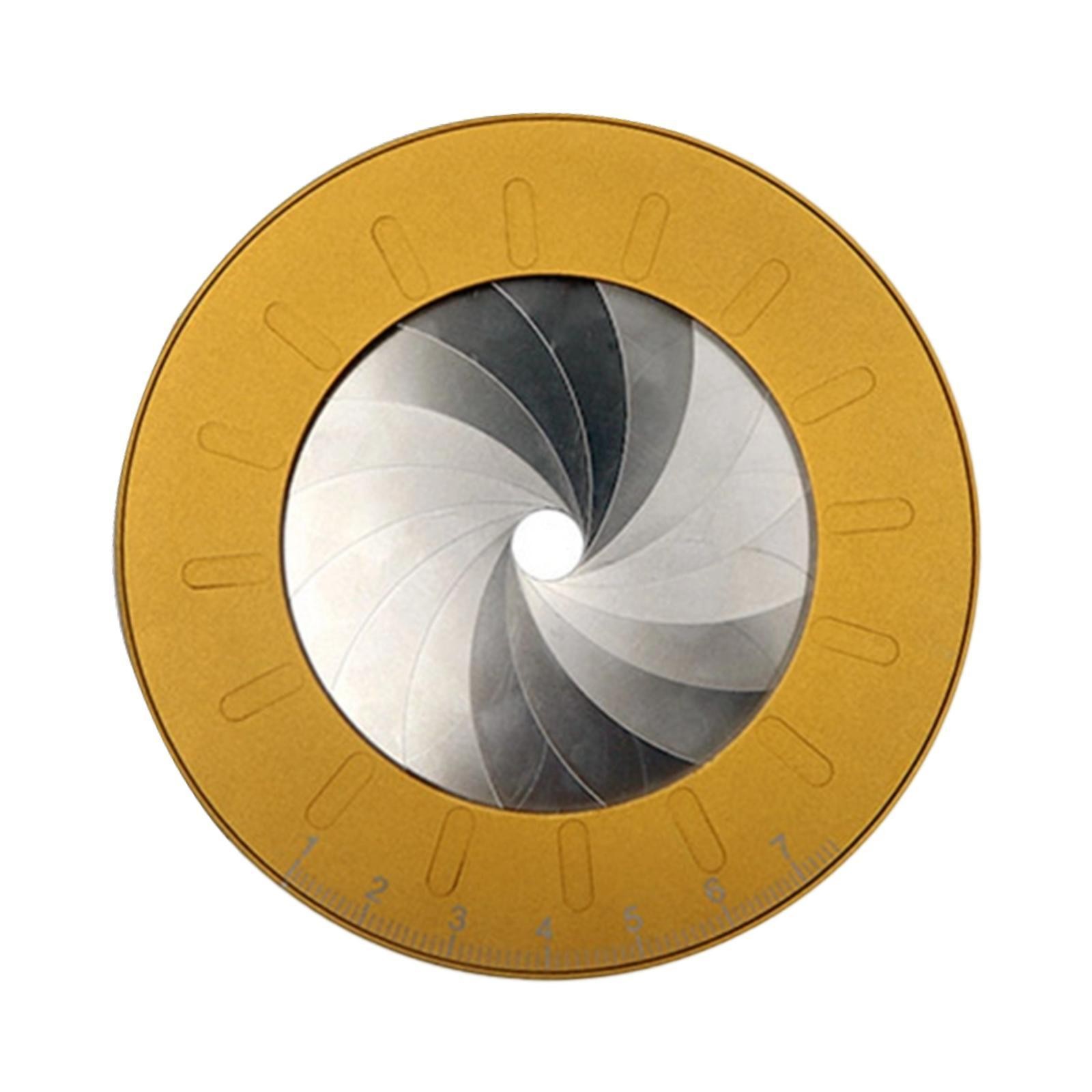 Circle Stencil Tool Template Maker for Geometry, Engineering 12.5cm Diameter