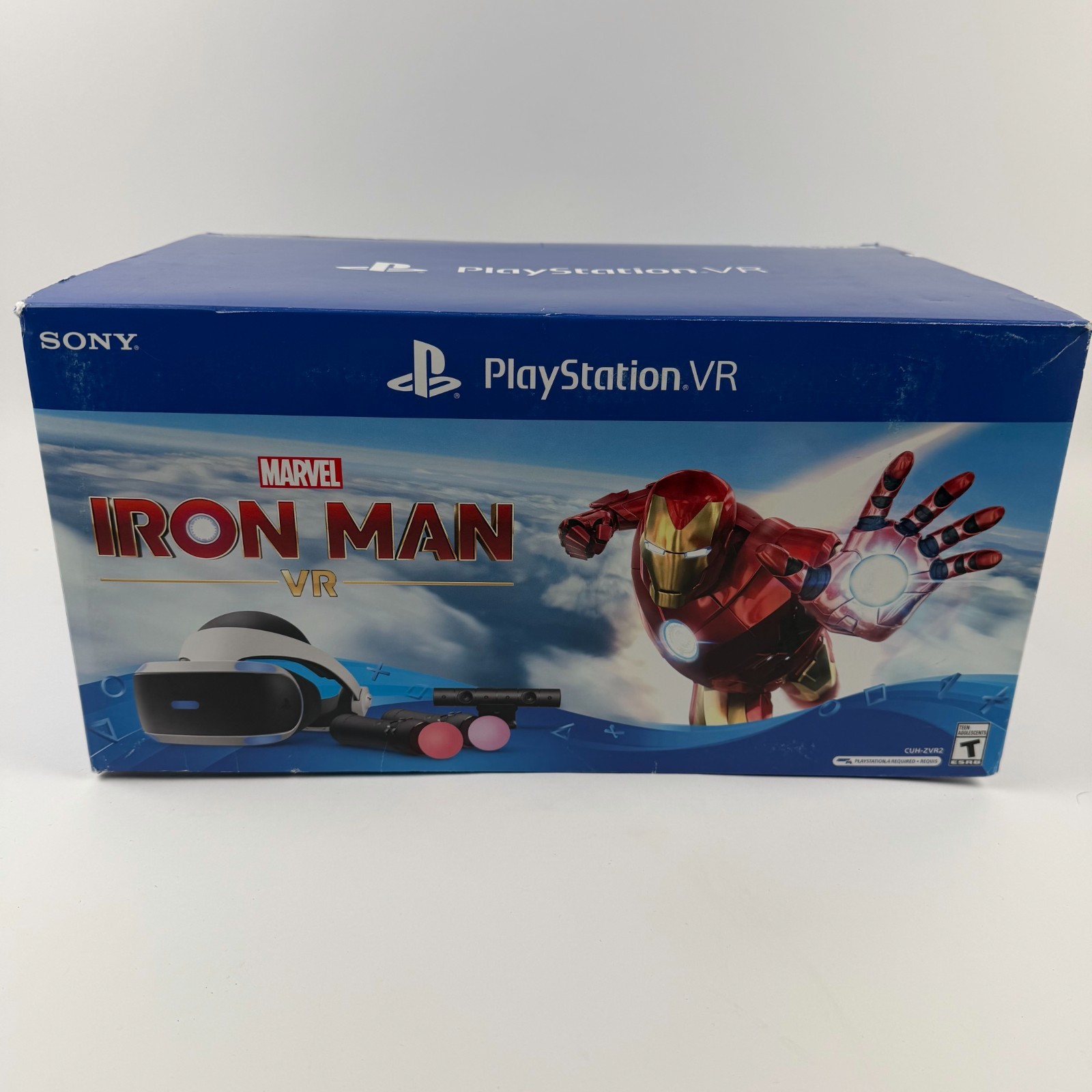 NEW Sony PlayStation VR Marvel Iron Man VR Bundle Set CUH-ZVR2 New - open box