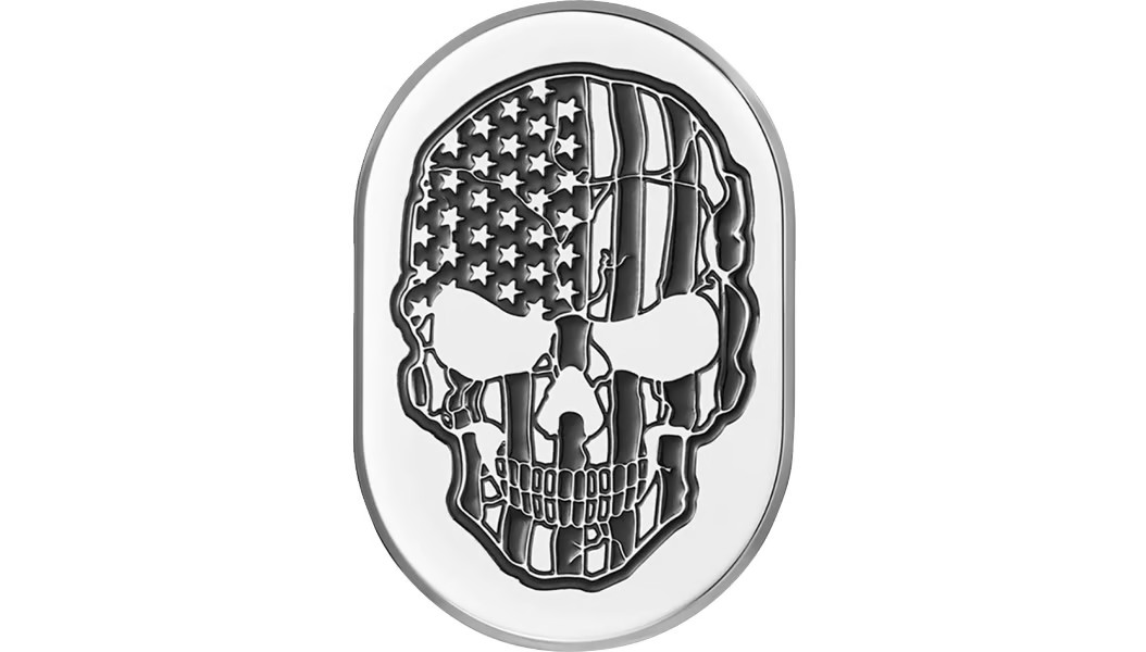 Figurati Designs Antenna Cover - Mirror Polish with Contrast Cut American Flag S