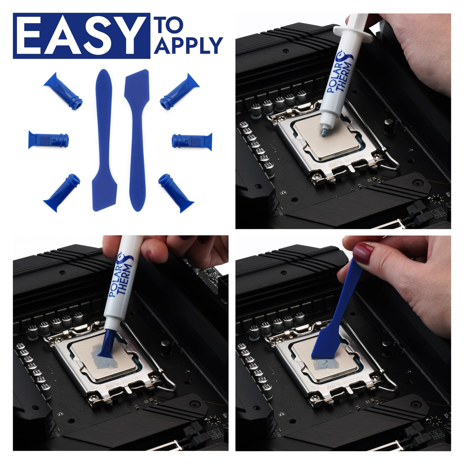 X-10 Thermal Paste for CPU & GPU, 40 Grams, with Application aid, high Therma...