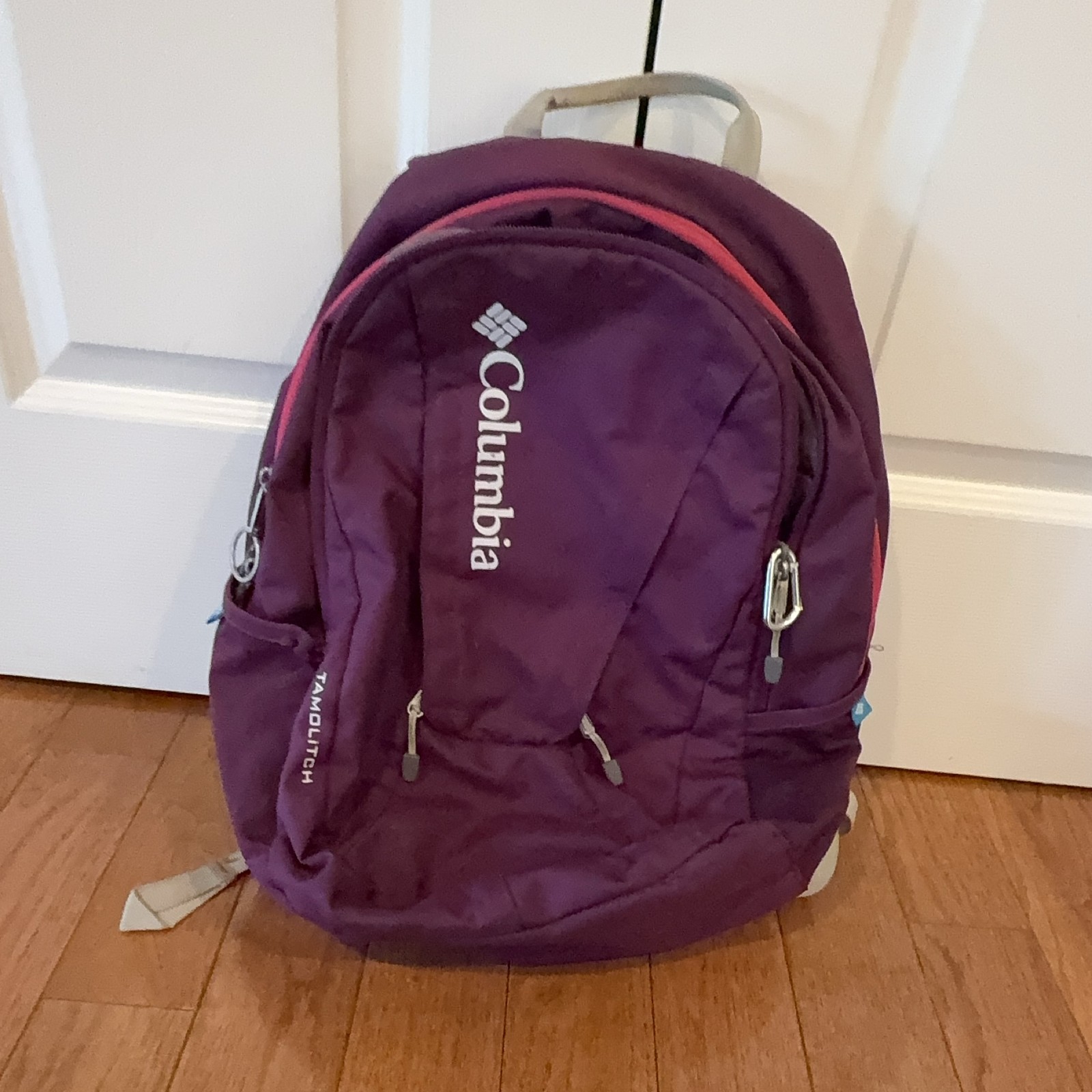Columbia Tamolitch Backpack Women's Large Purple Plum Hiking Laptop Bag