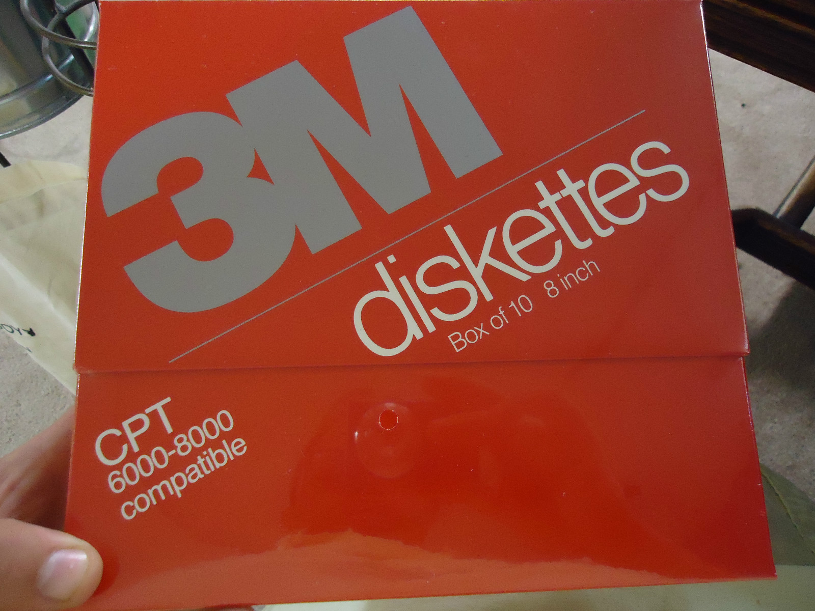 10 Pack 3M Scotch 8" inch CPT 6000-8000 Compatible Format Diskettes NIP NEW
