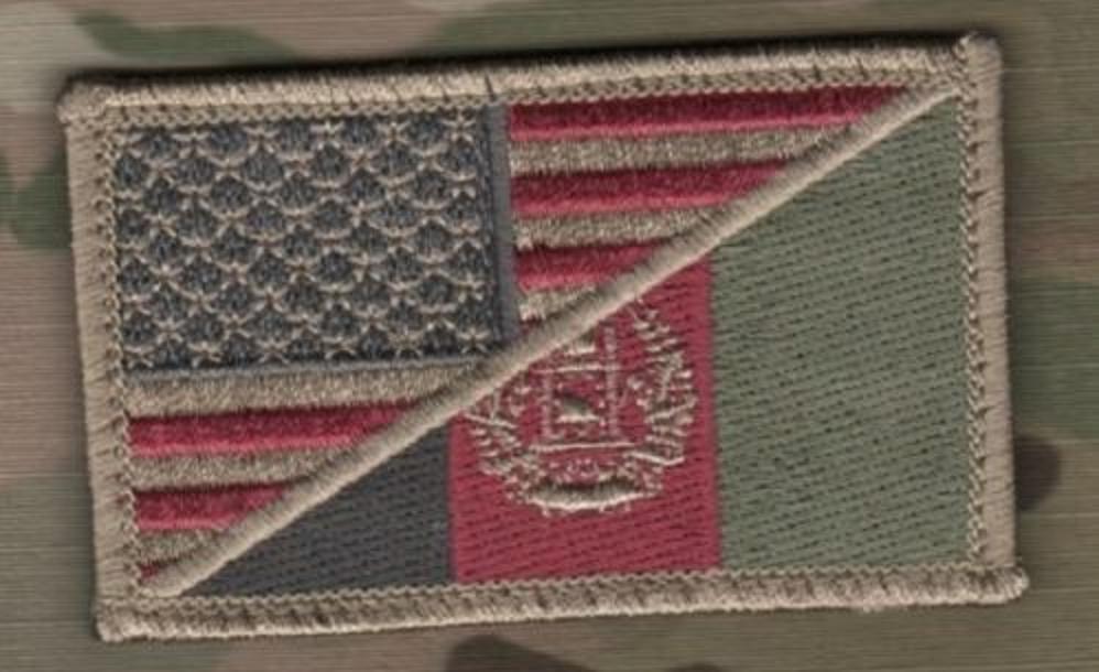 KANDAHAR​ NATO ISAF JSOC 5TH SFG ODA SP OPS JTF SUBDUED vêlkrö USA/AFGHAN FLAG