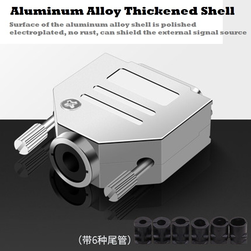 Industrial DB7W2 plug high current 7/2core butt joint 5+2connector DB9 interface
