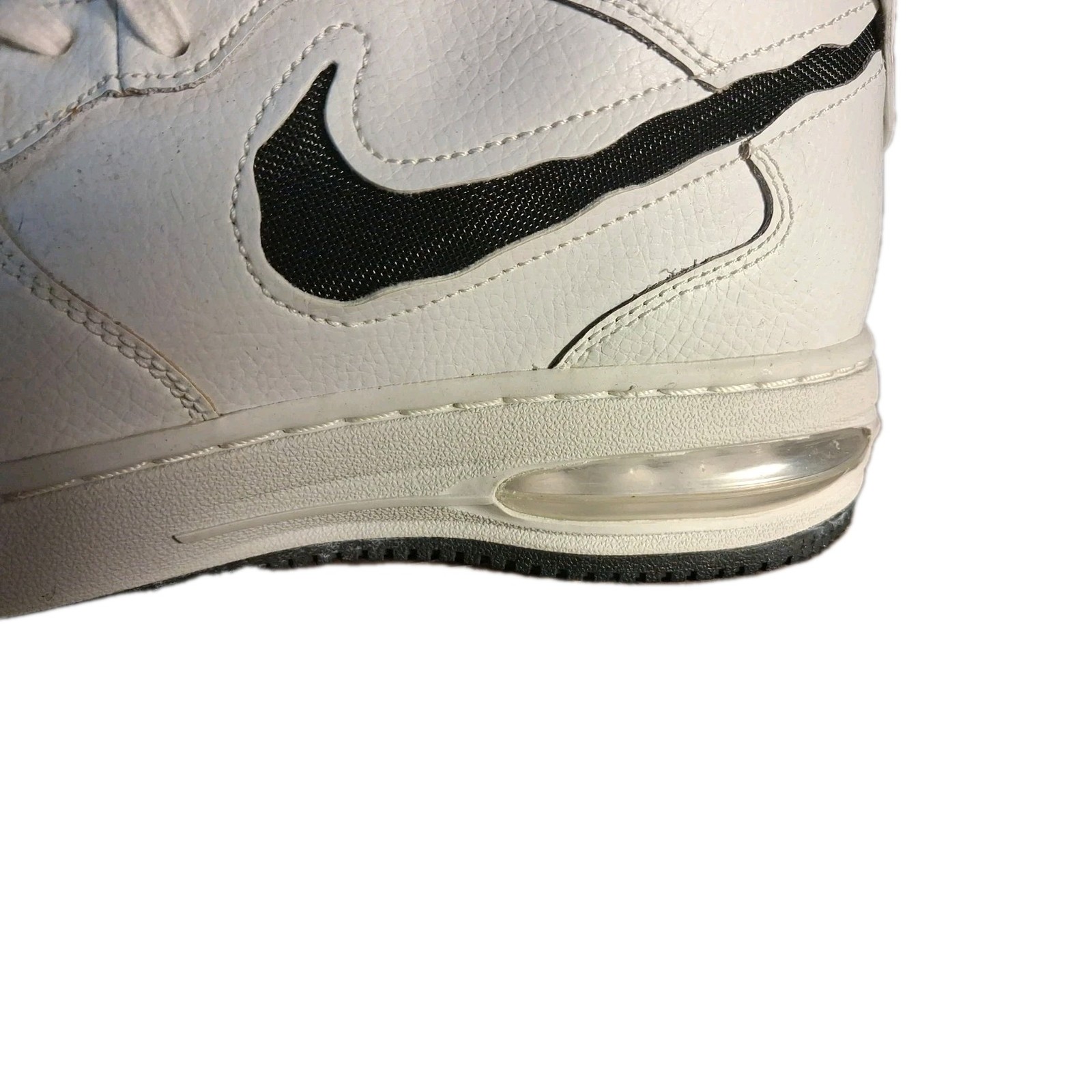 Nike Air Force 1 Evo Mid Tops White Black Air Max Technology