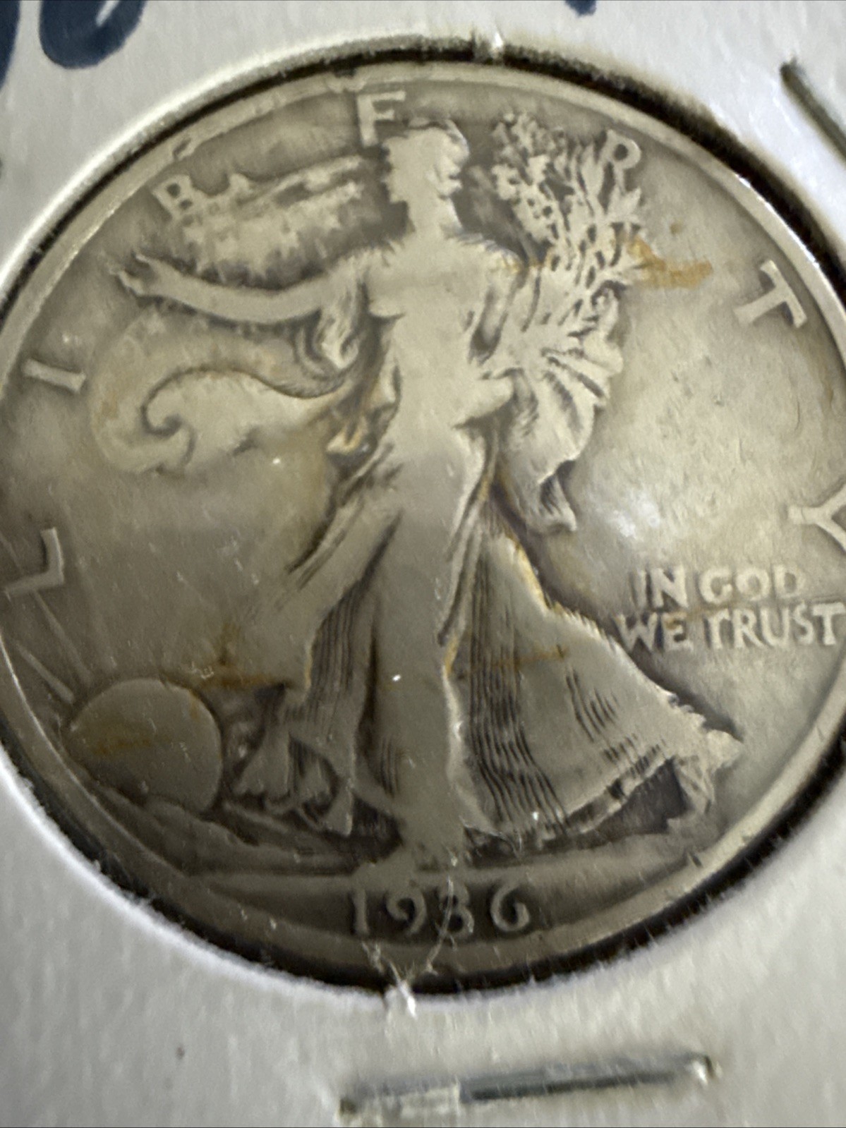 1936-S Liberty Walking Silver Half Dollar