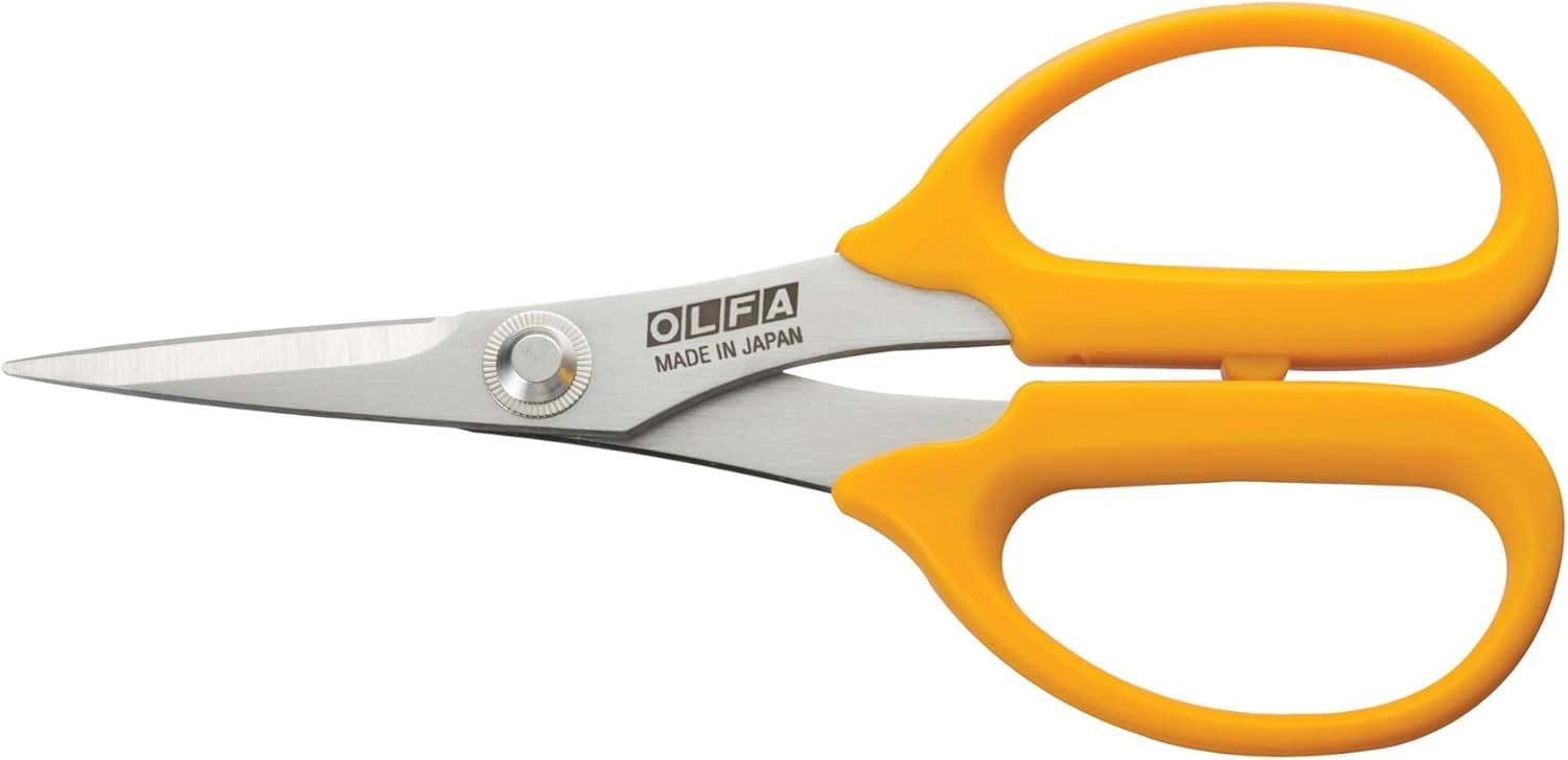 5" Straight Edge Stainless Steel Scissors (SCS-4) - 5 Inch Multi-Purpose Heavy