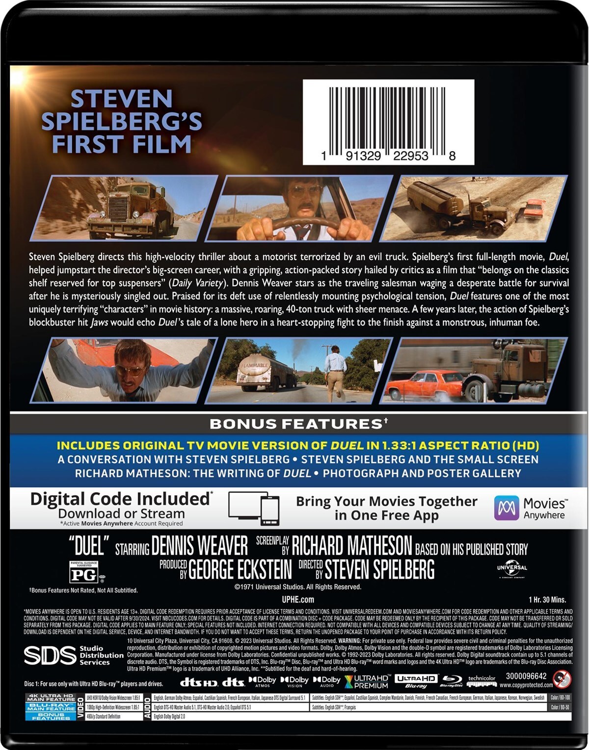 Duel 4K UHD Blu-ray NEW