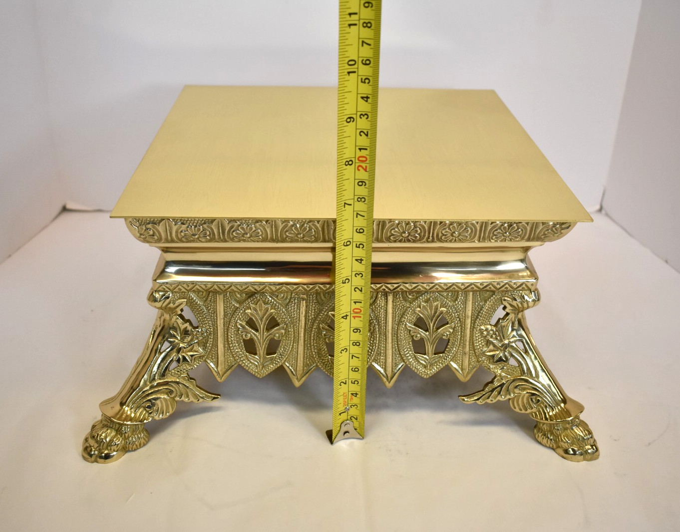 Traditional Church "Tabor" - Solid Brass Monstrance Stand #157 - Thabor