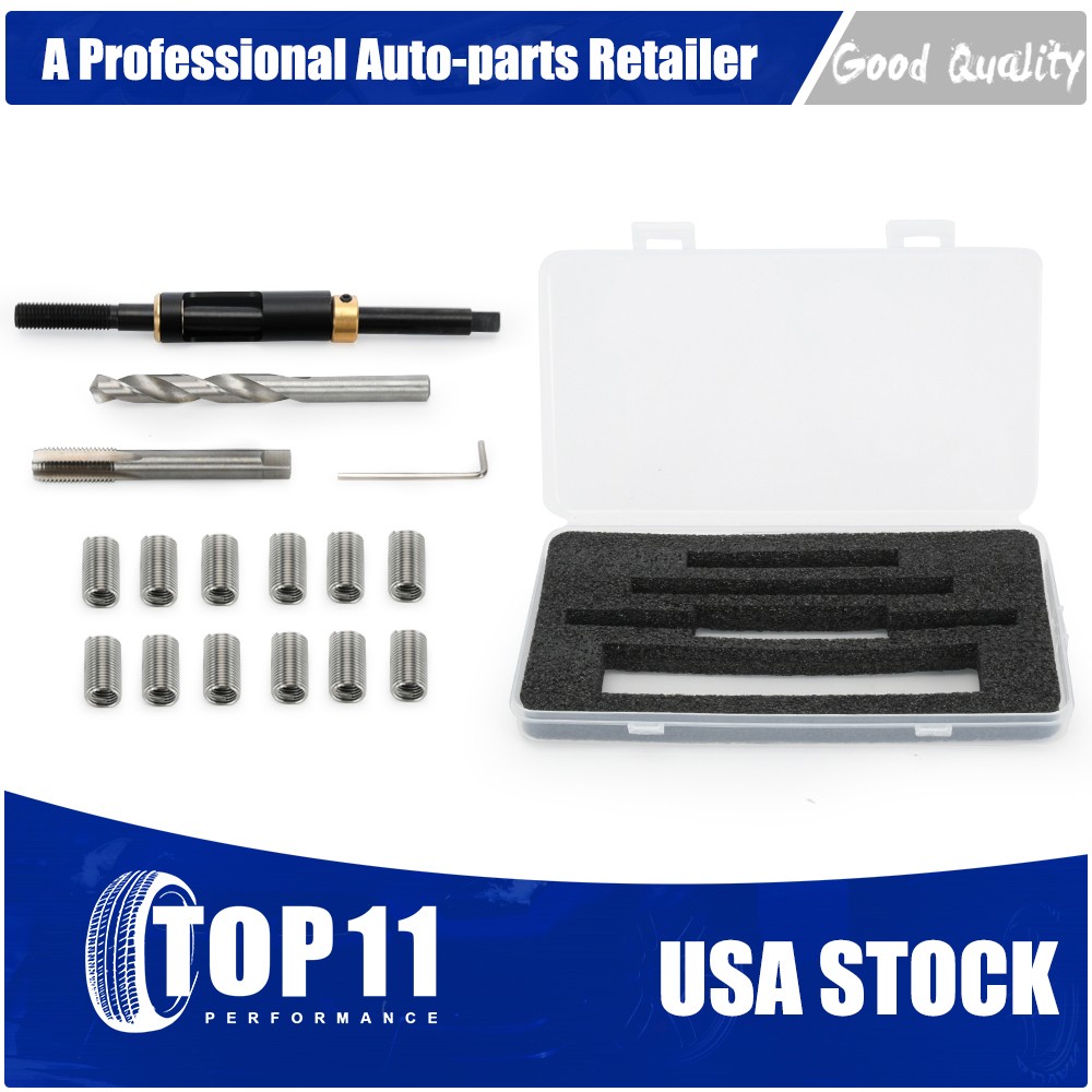 M11 x1.5 Metric Head Bolt Thread Repair Kit 35119S for Honda Toyota GM 4.0L 4.2L