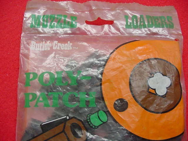 Butler Creek-.36 Caliber-Poly-Patch- Lot of 2 (200) - NOS (K)